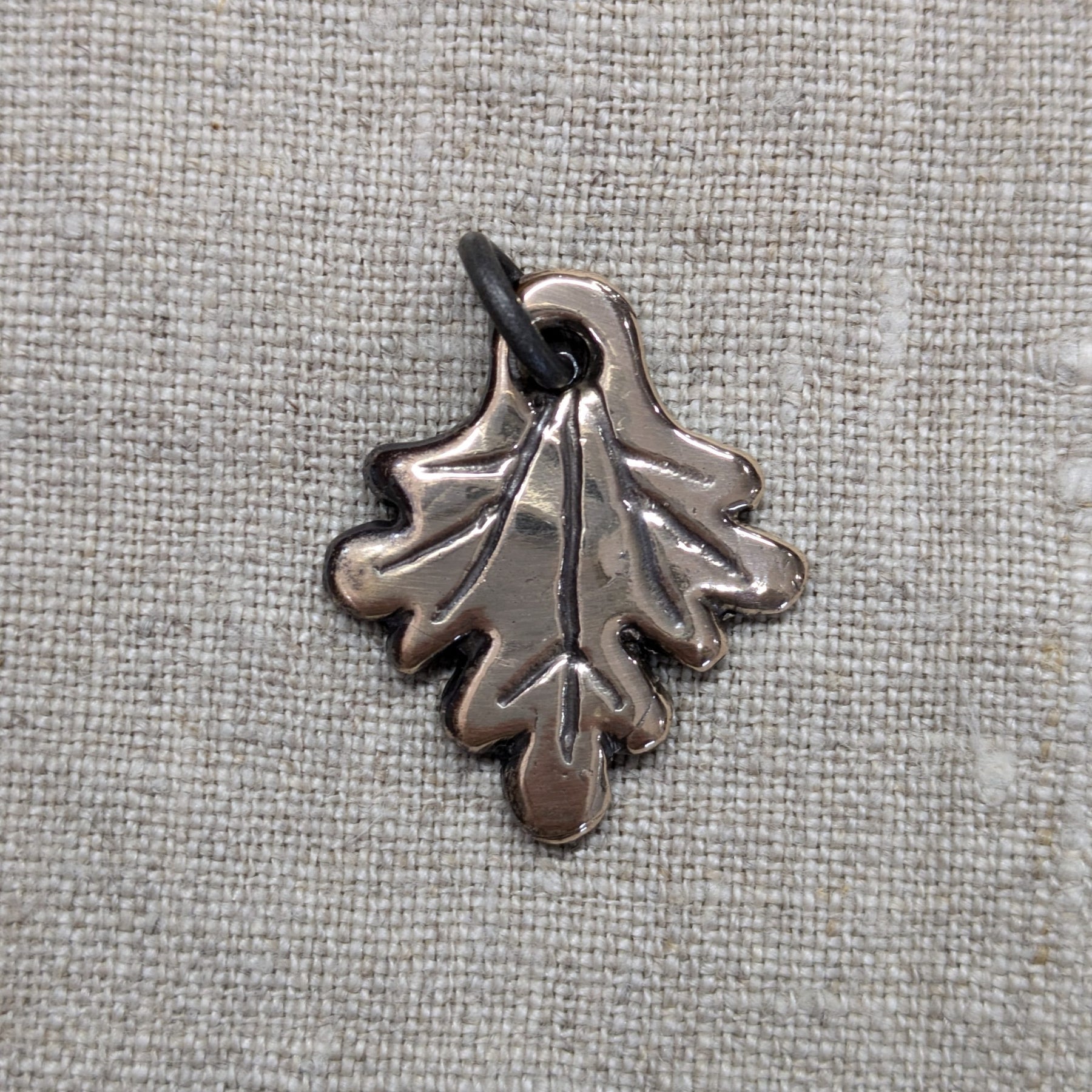 Bronze Oak Leaf Pendant
