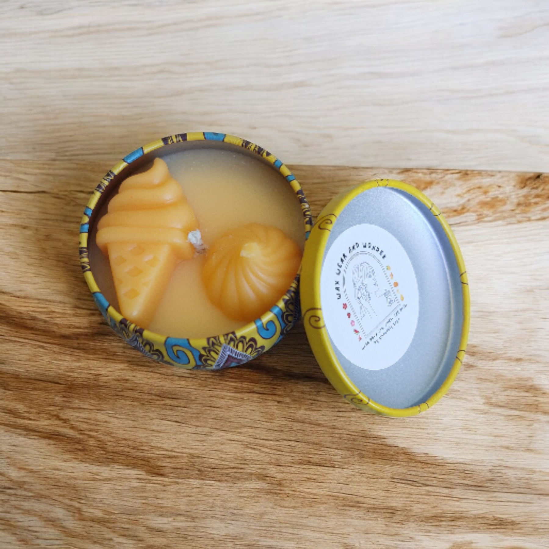 Scented Soy Candles - Little Persian-Style Tin Collection