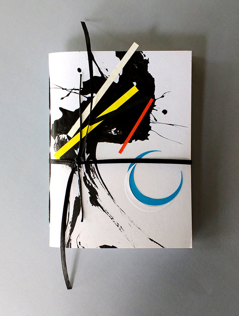 Original abstract art mini journal
