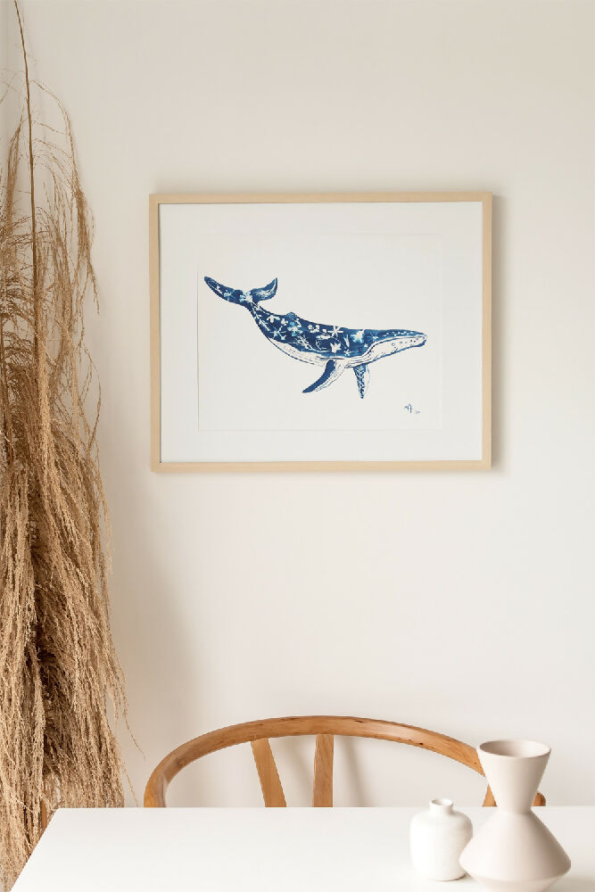 Humpback Whale - 2 to 3 - 72 dpi - Wall Art - 01