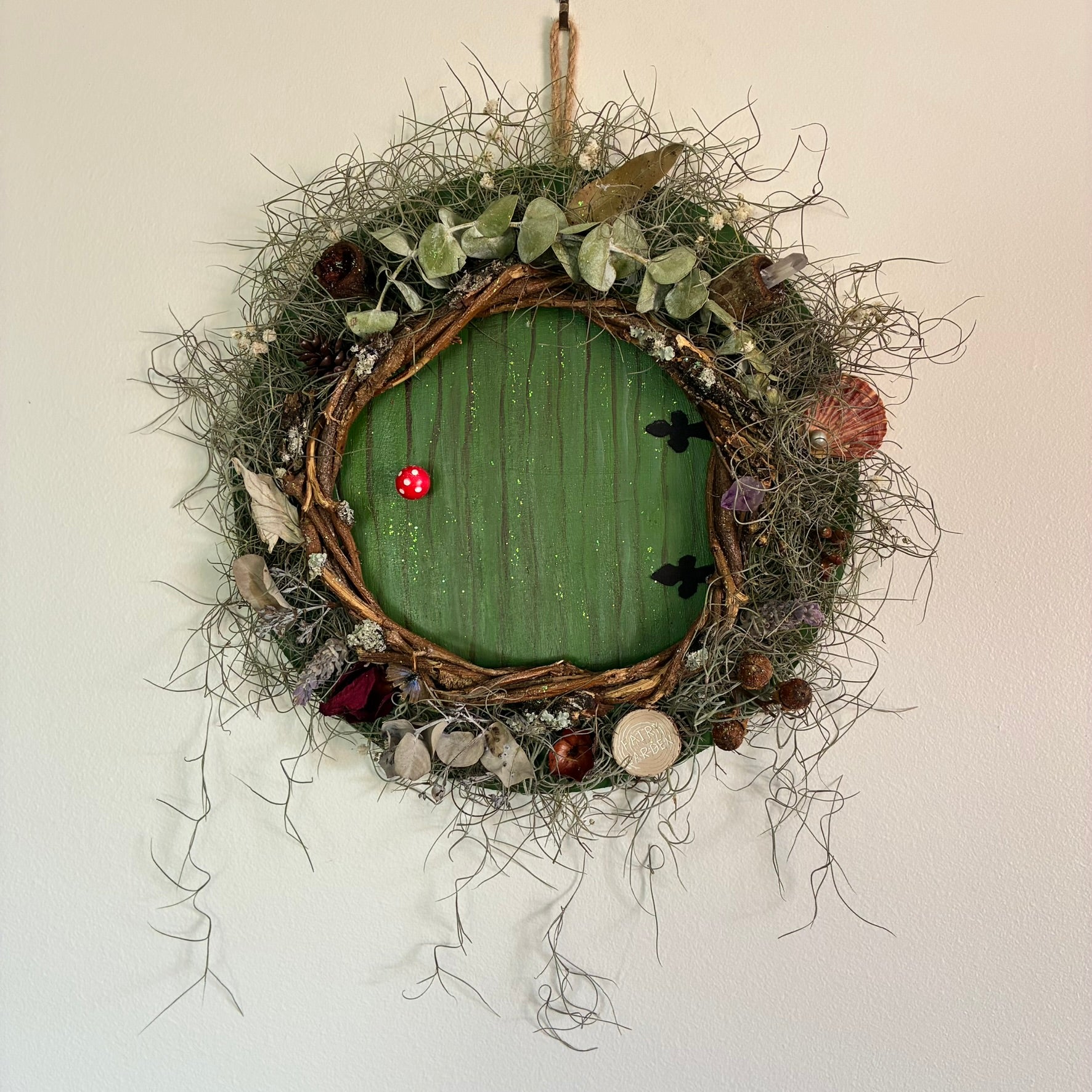 Wreath - Faery Door (Green)