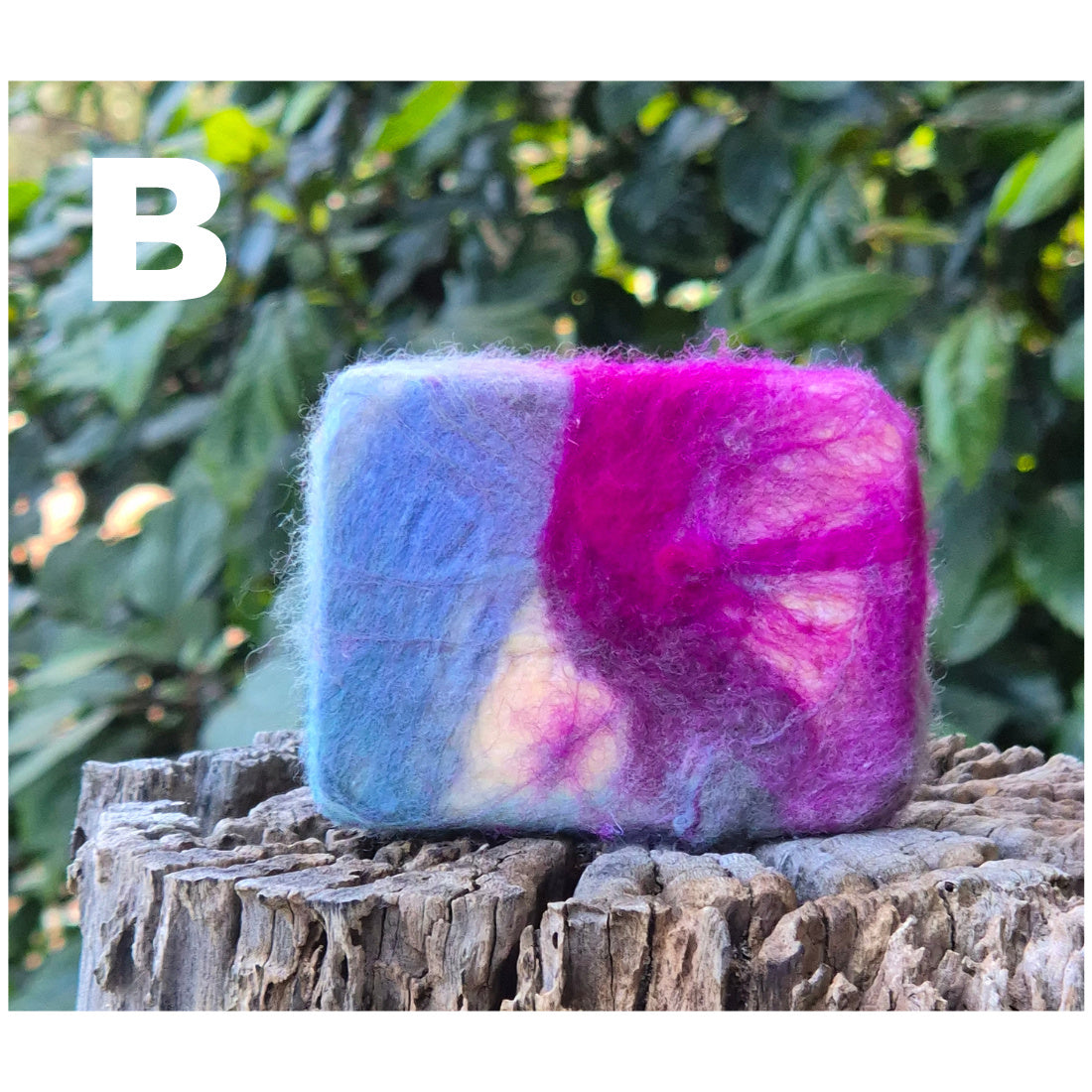 Felted Soap Natural Exfoliant BIODEGRADABLE