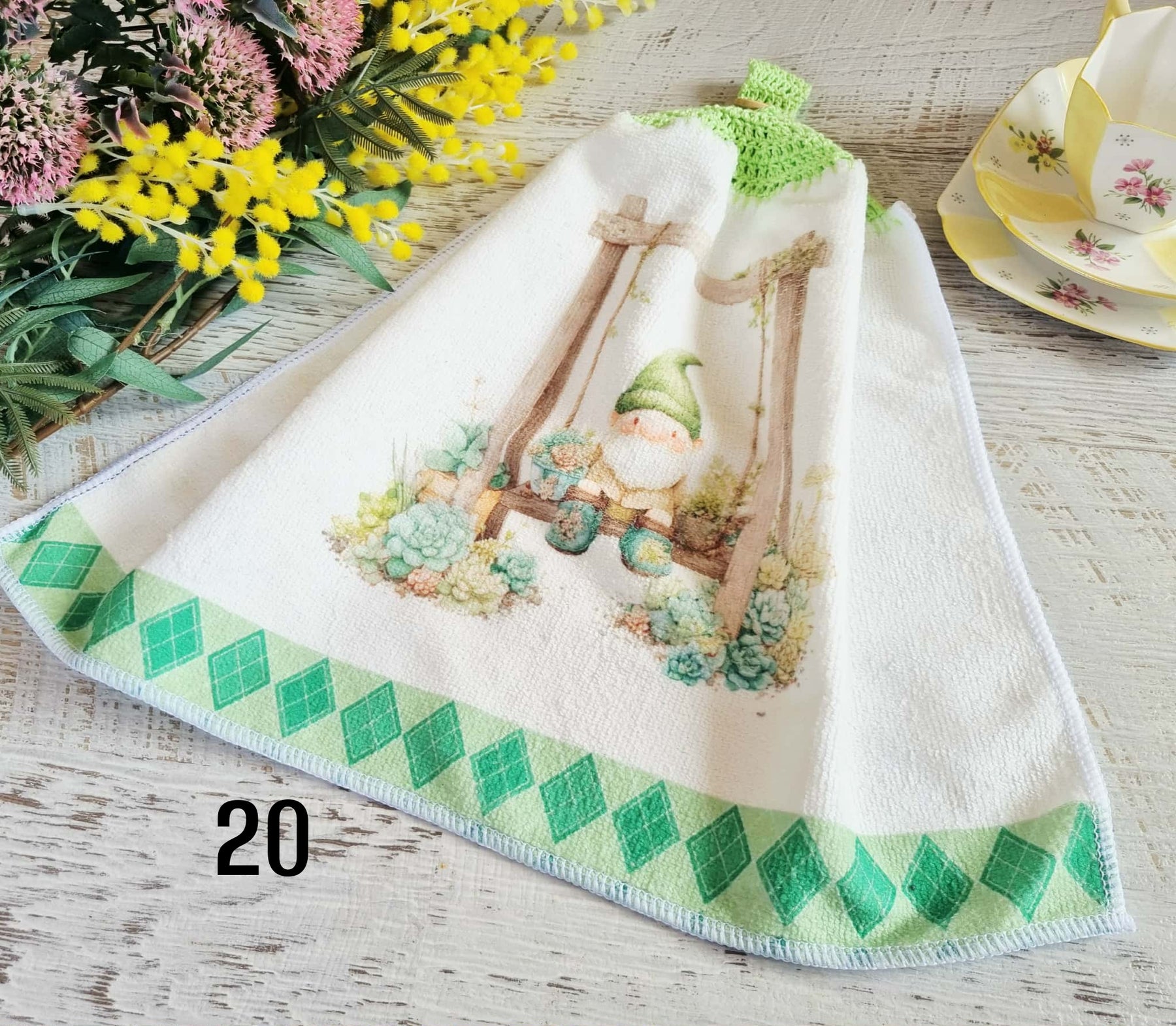Kitchen Hand Towel | Hanging | Polyester Microfibre | SINGLE LAYER | 9 Styles - 19 - 27