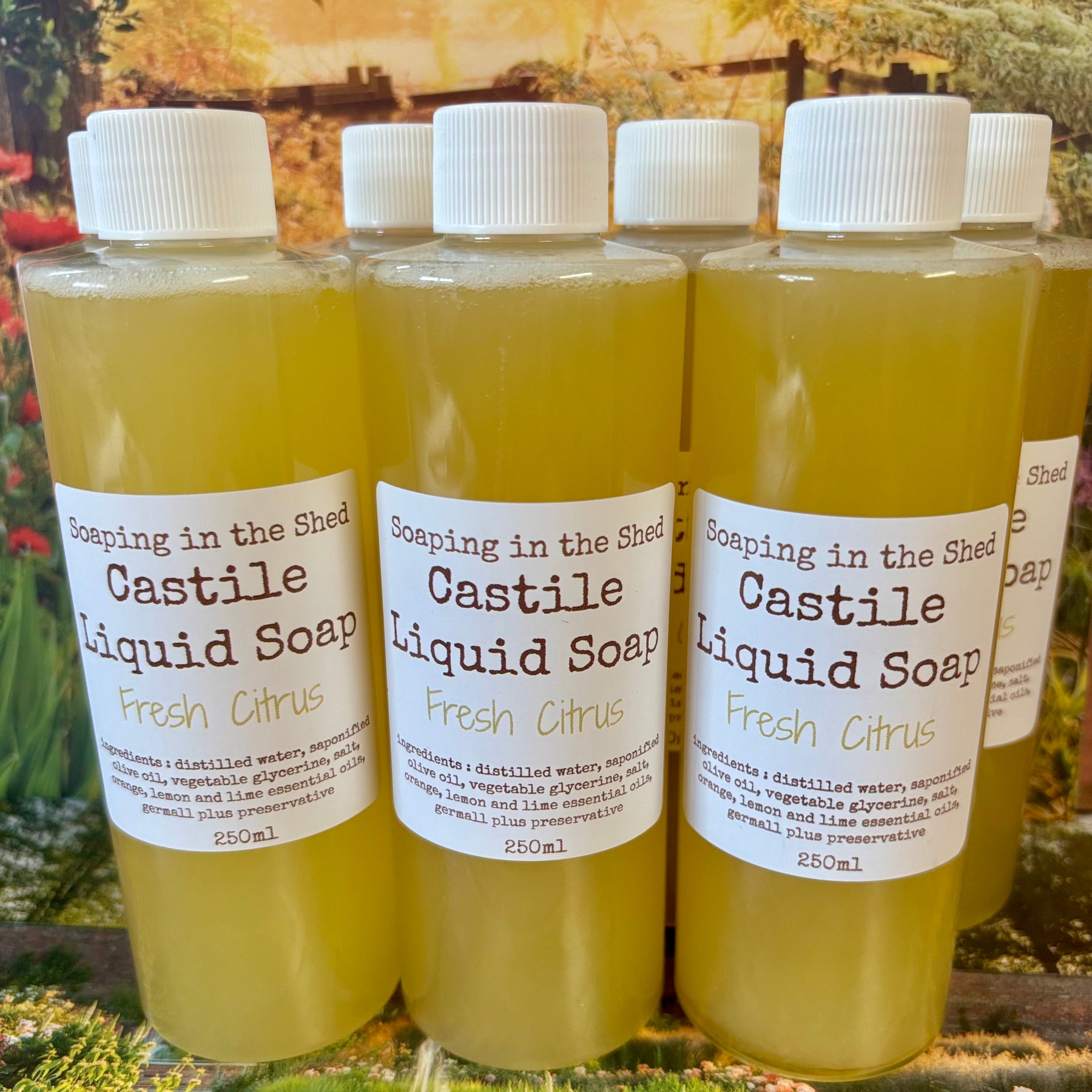 Castile Liquid Soap with Citrus 250ml