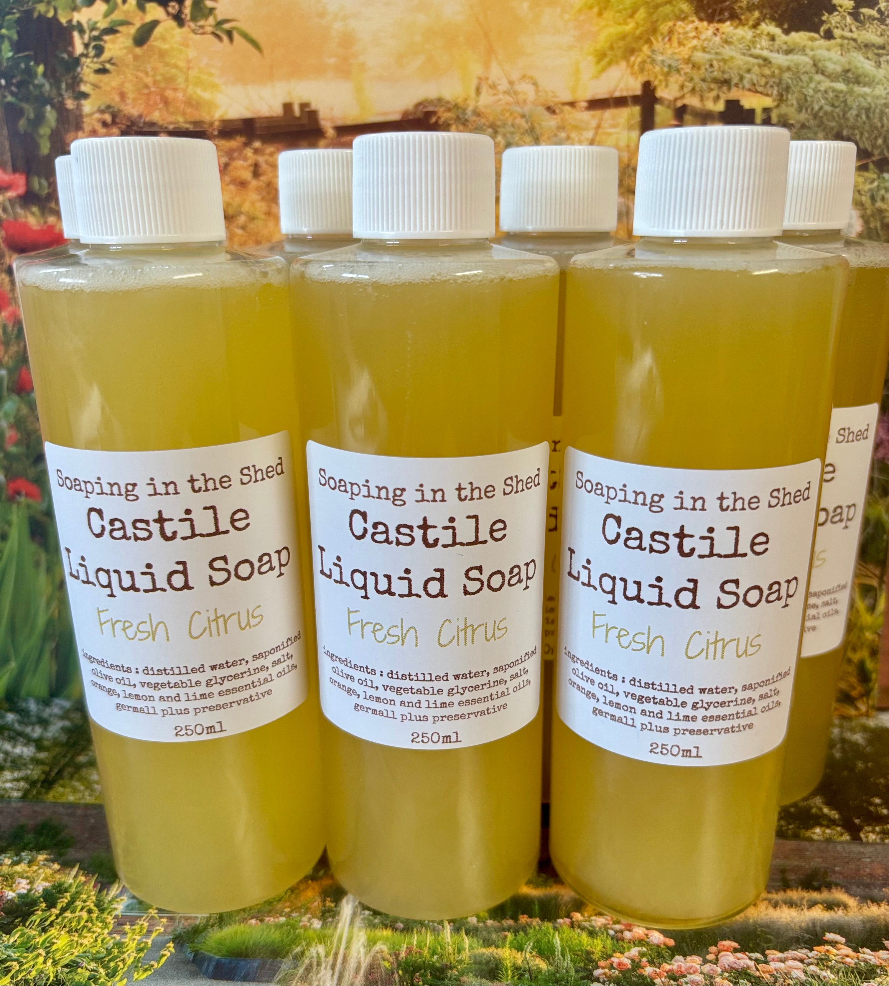 Castile Liquid Soap with Citrus 250ml