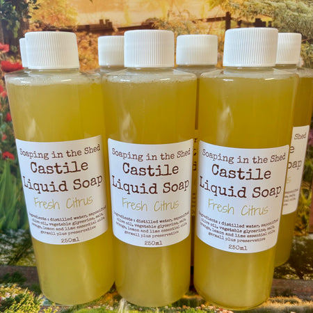Castile Liquid Soap with Citrus 250ml