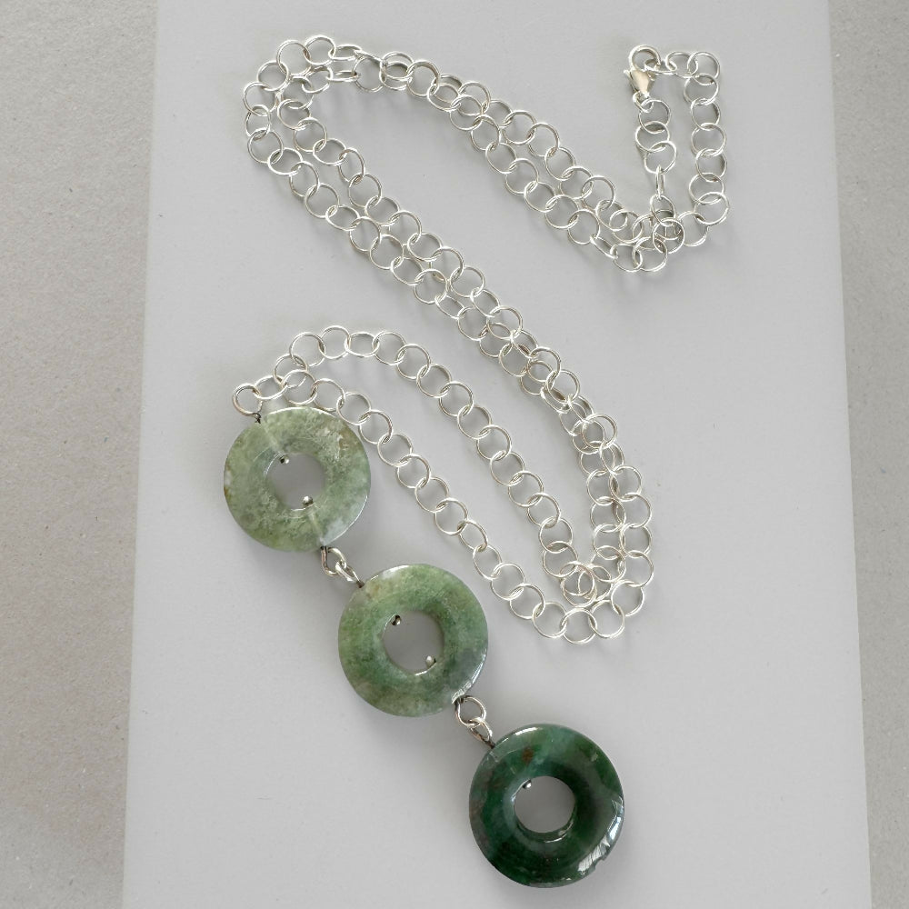 Moss Agate necklace