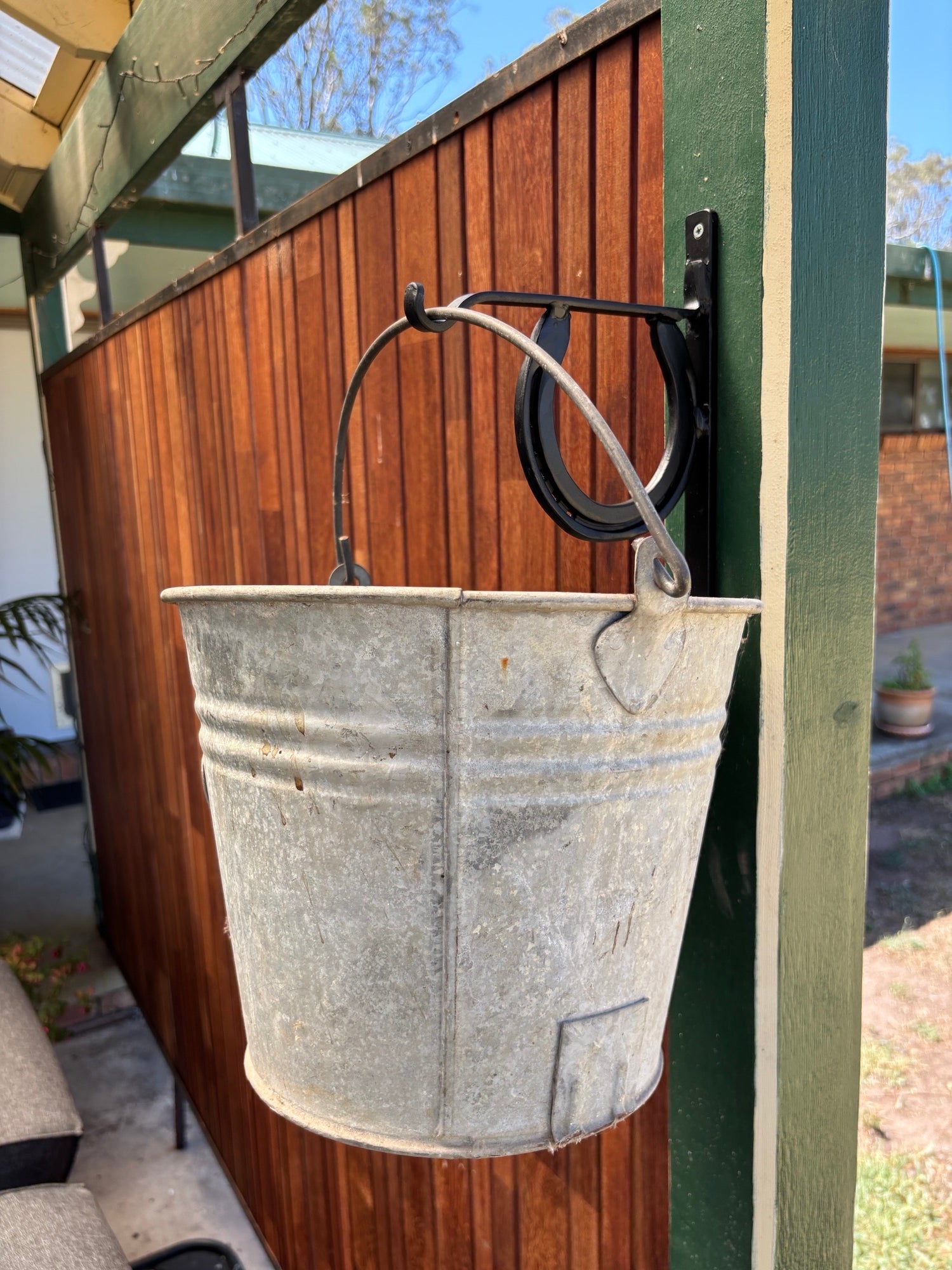 Country Style Horseshoe Plant Hanger Hook