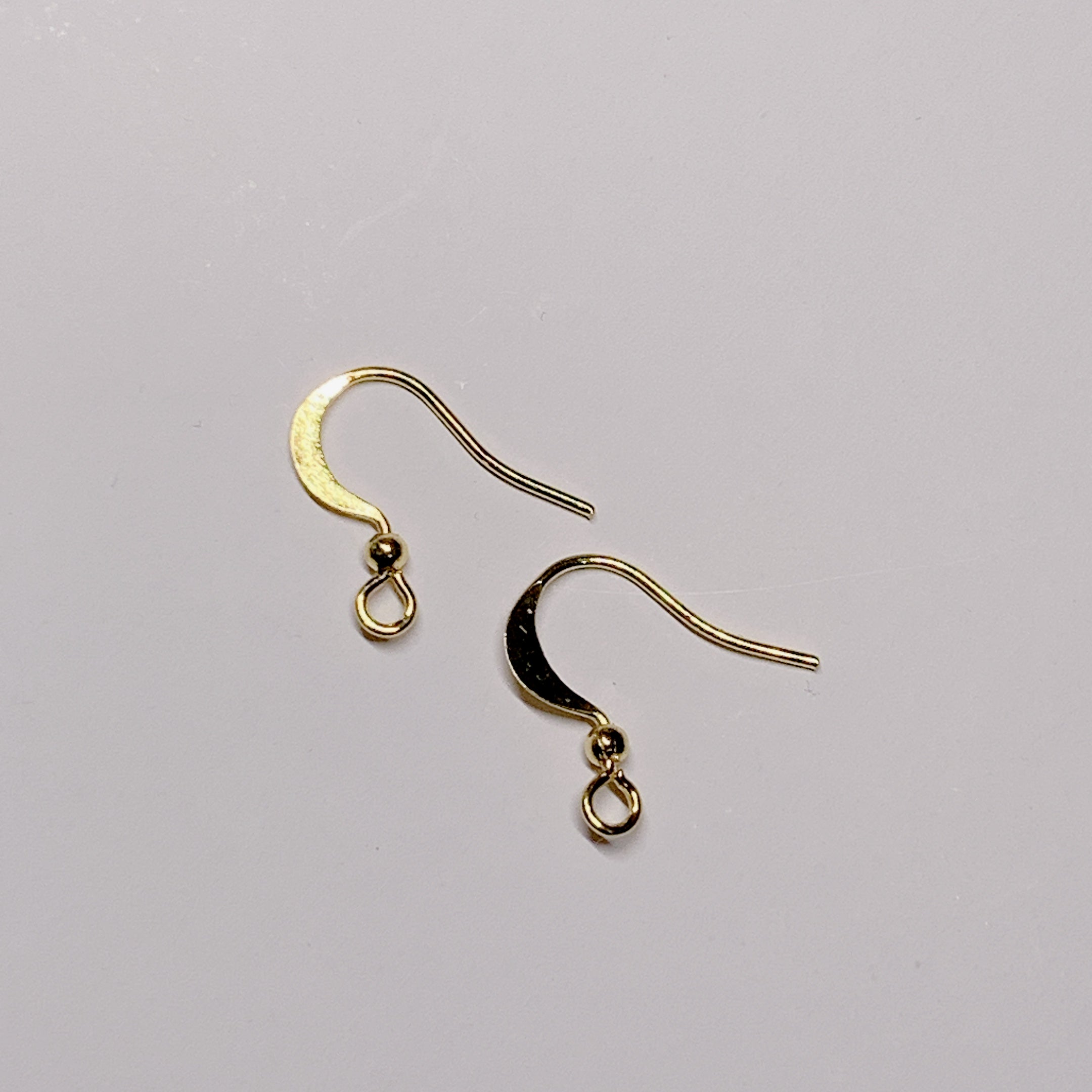 Handmade paper origami crane earrings / ear clip on / 14k gold hook