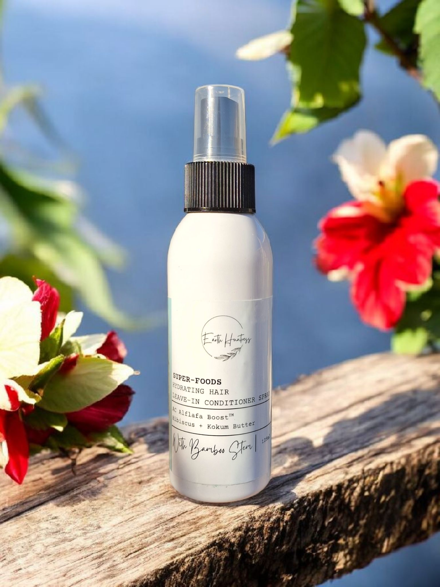 SuperFood Hair leave-in Conditioner Spray. Hibiscus + AlfalfaBoost.