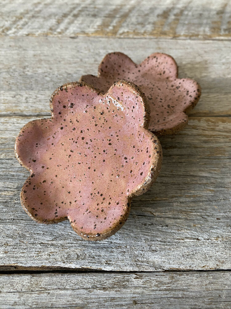 Pink Flower Tealight