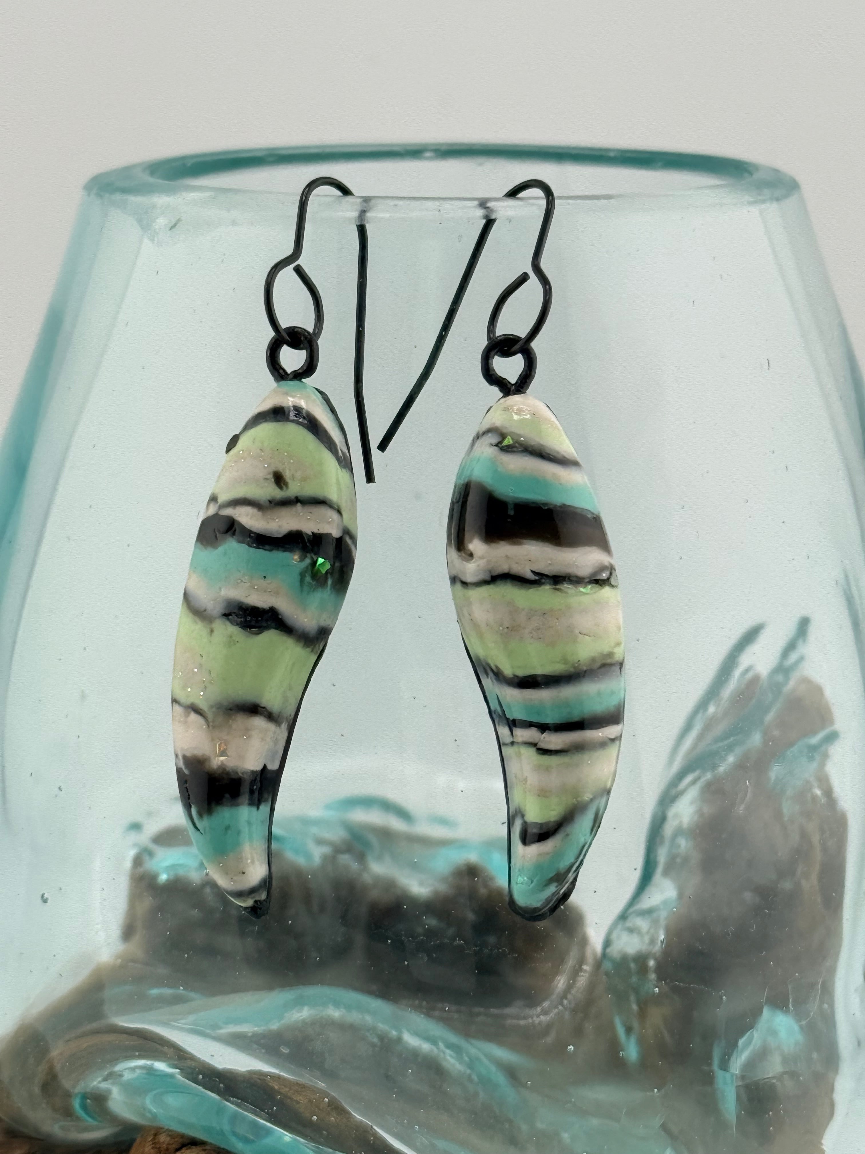 The Off Pattern Collection | Long Marquise Earrings