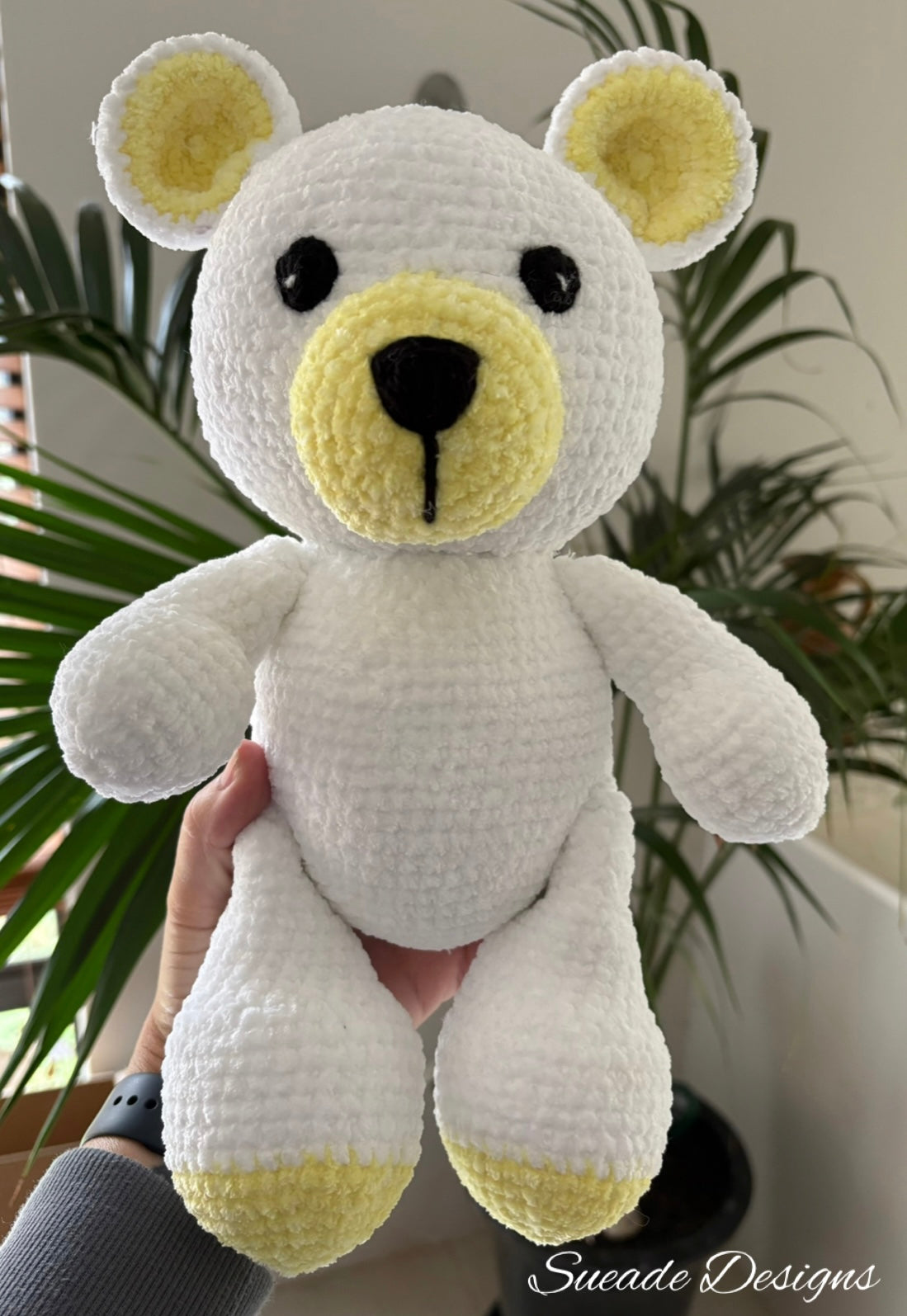 Extra soft large teddy bear and blanket