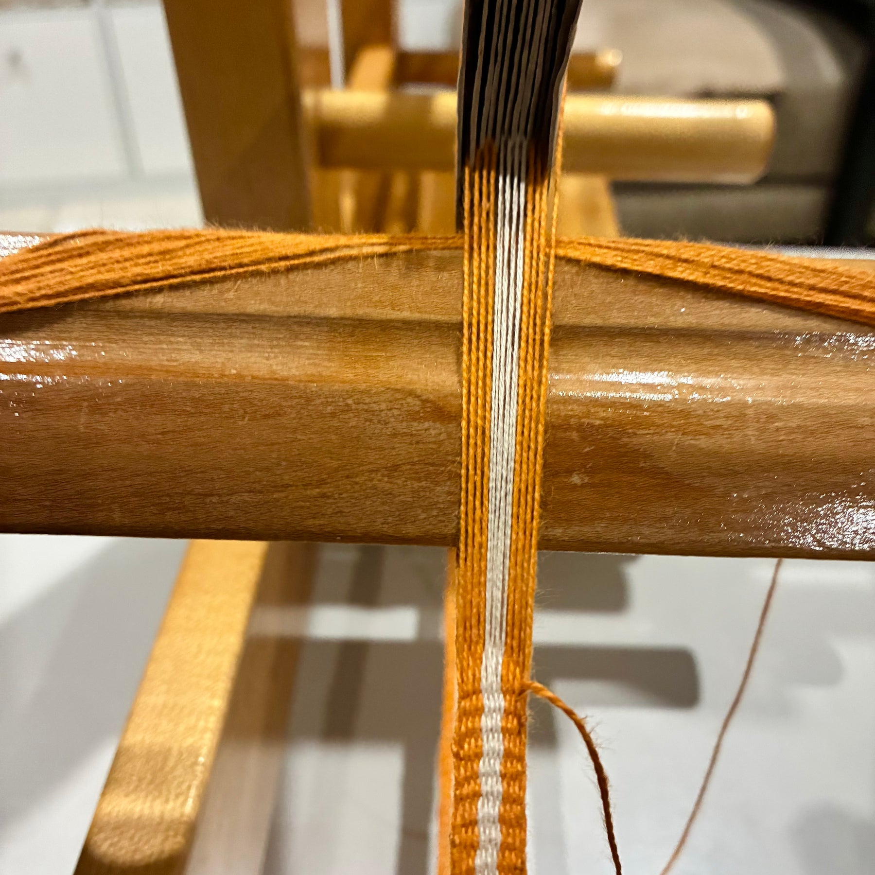 Art of the Lace - Mustard Stripe Shoelaces