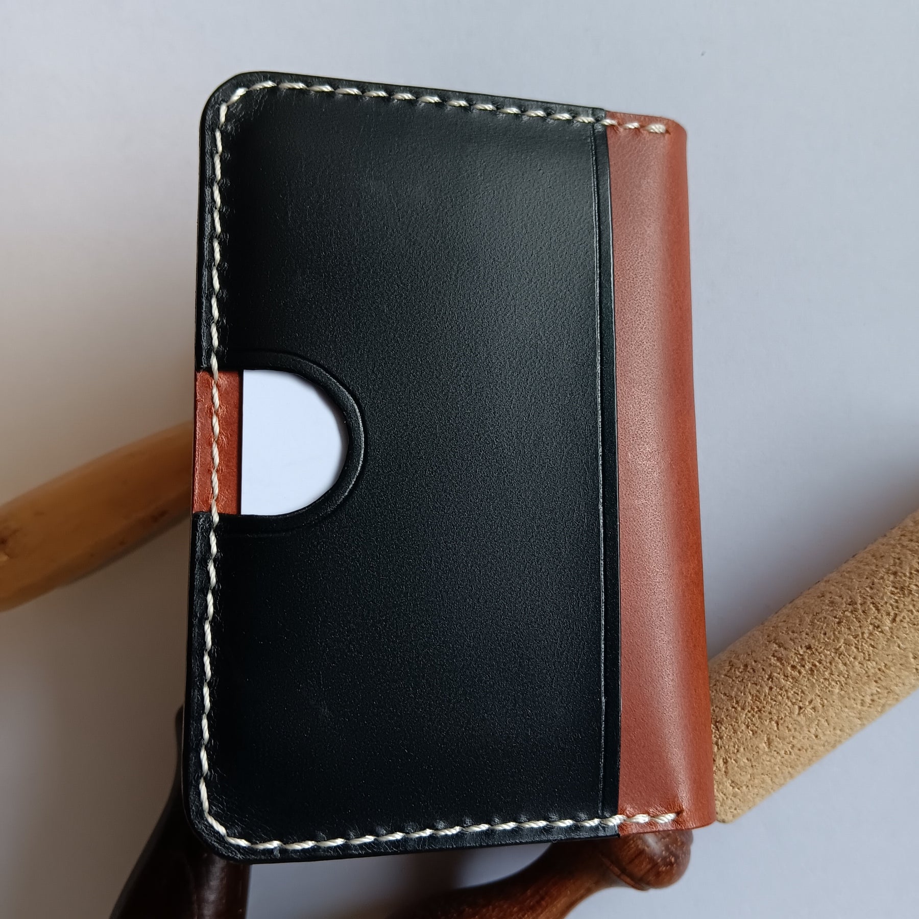 Vertical Bifold  Wallet with ID Window