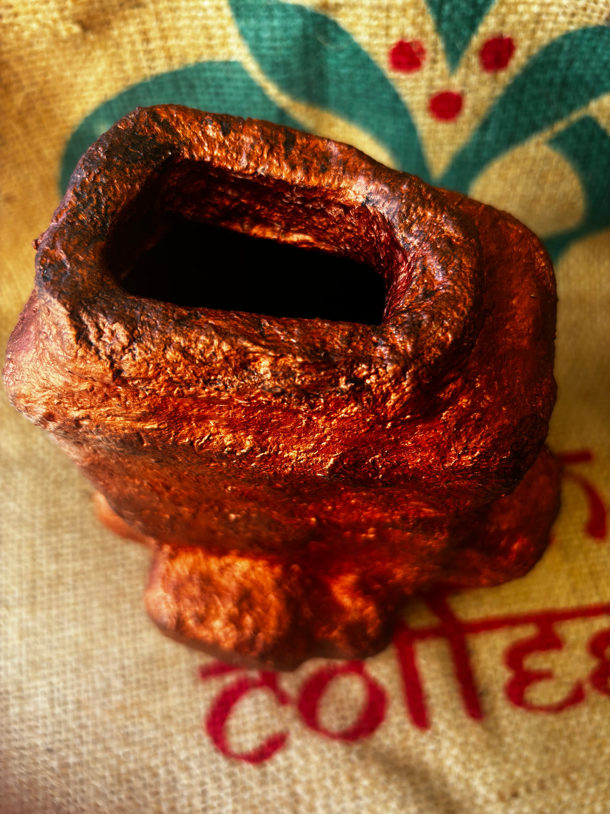 Copper vase