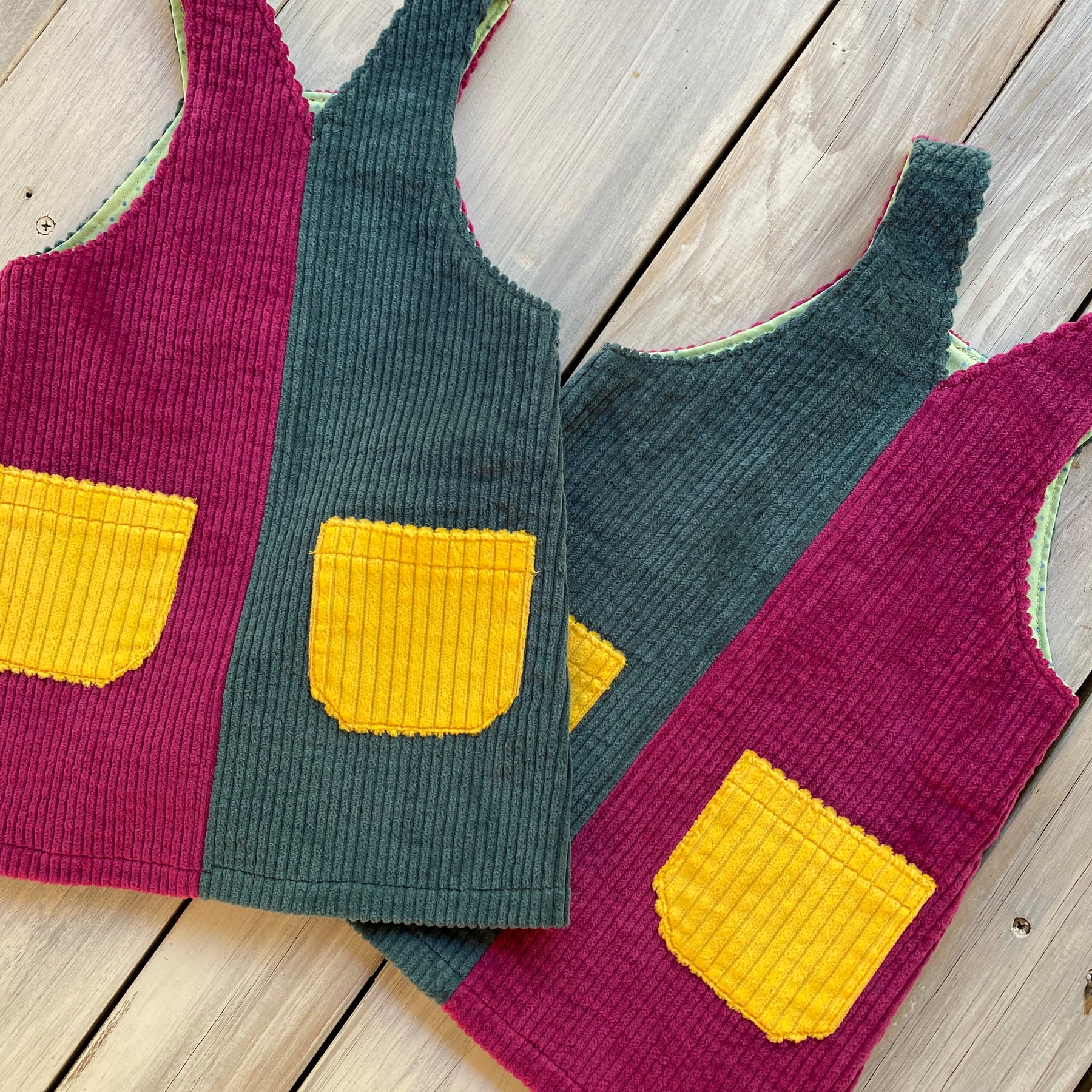 Corduroy Childs Pinafore size 0