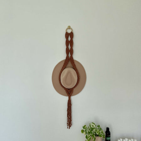 Macrame Hat Hanger - Single