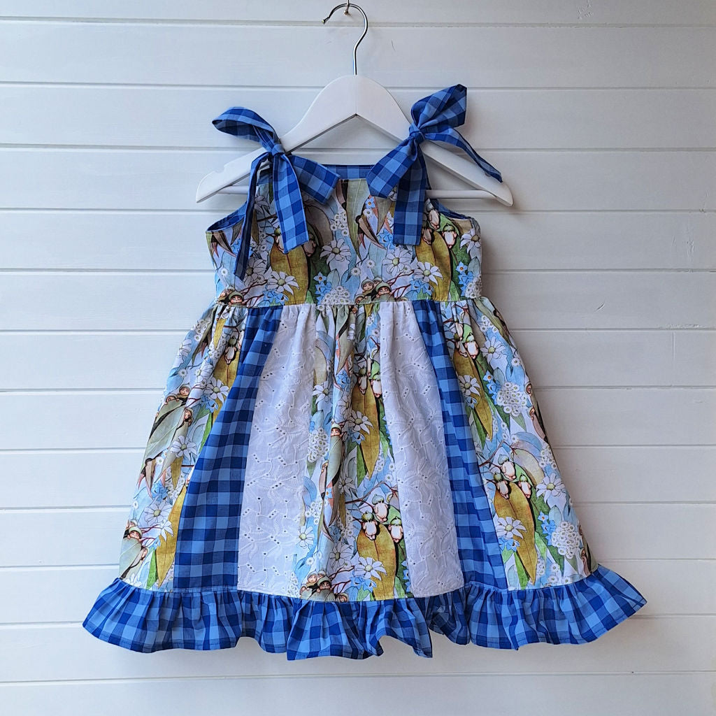Handmade Girls' Size 2 Gumnut Baby Dress