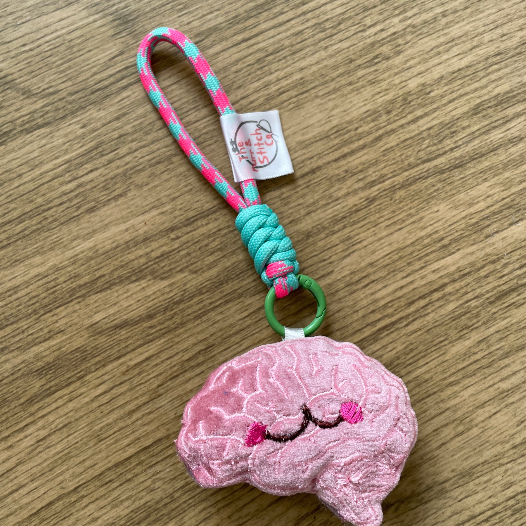 Cute Anatomy Plush Keychain, Embroidered Organ Charm, Funny Nurse Medical Gift