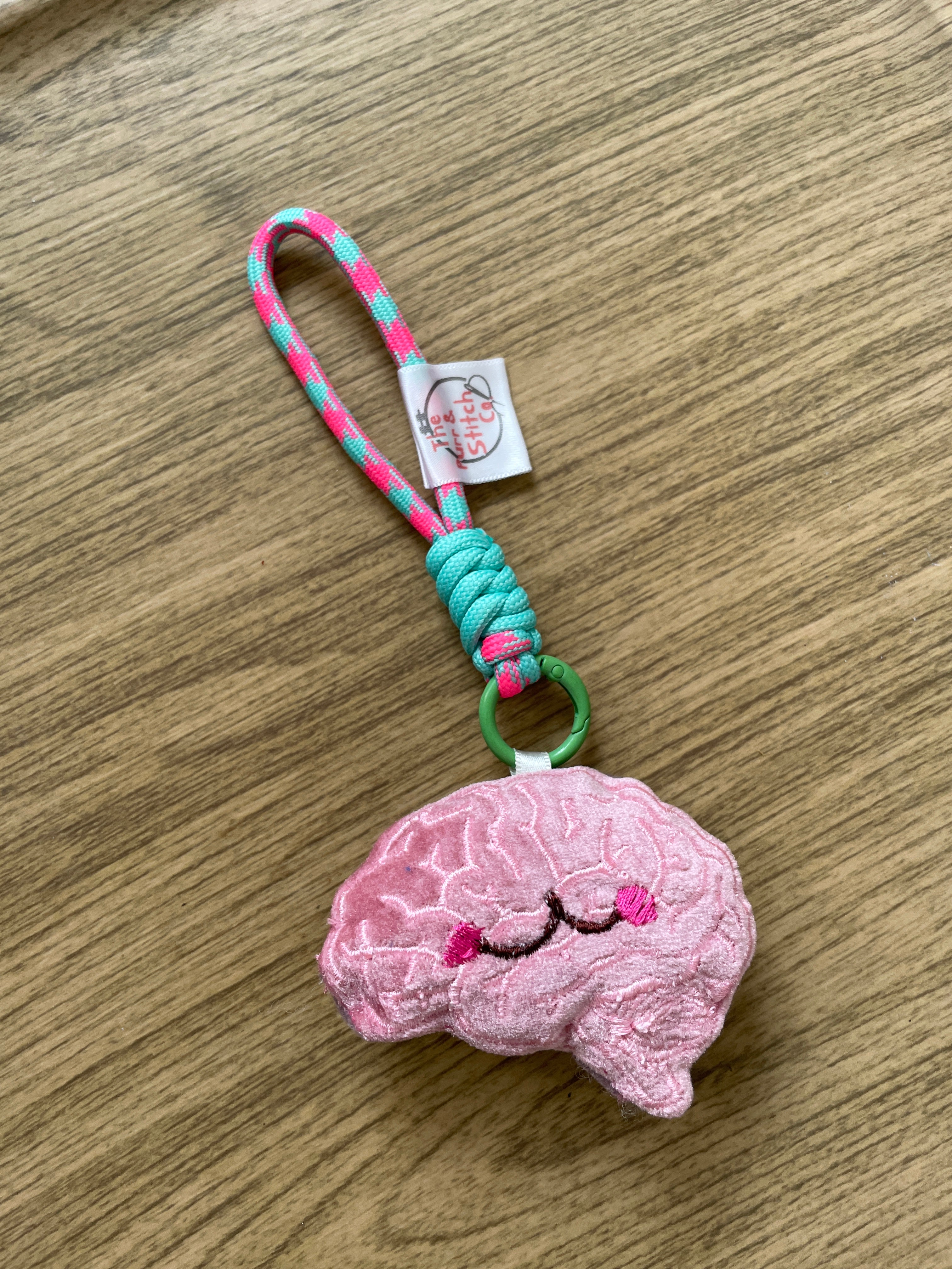 Cute Anatomy Plush Keychain, Embroidered Organ Charm, Funny Nurse Medical Gift