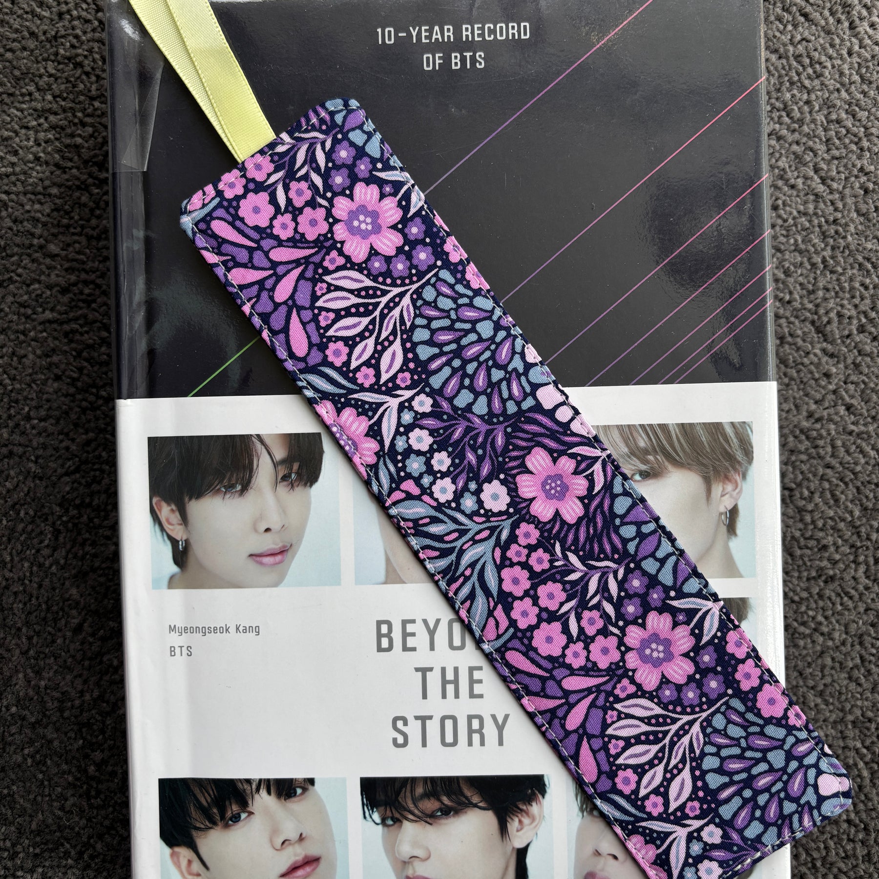 Book Lover-  Handmade Fabric & Pen Holder Bookmarks
