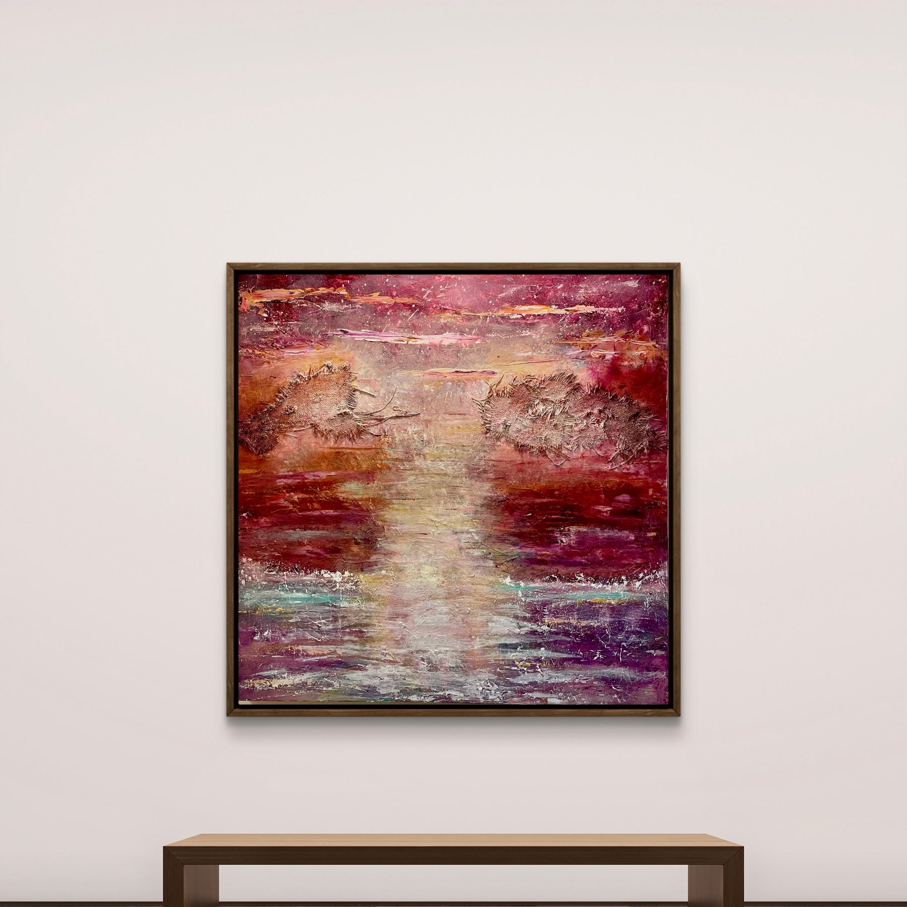 TAKE A BREATH | 91x91cm