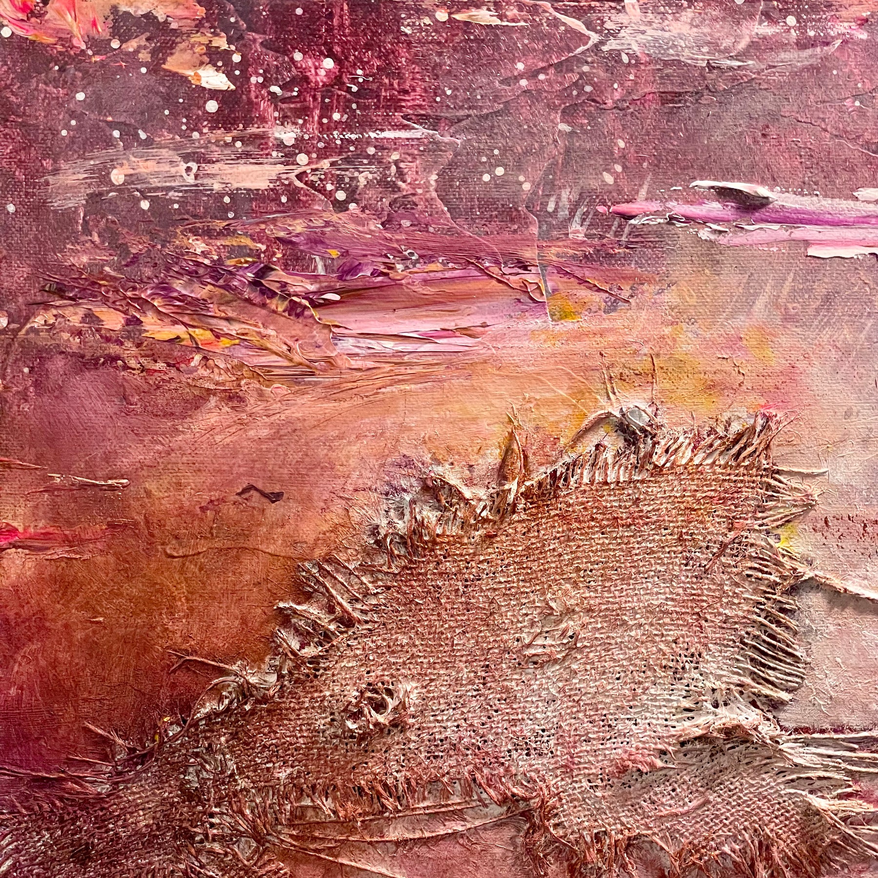 TAKE A BREATH | 91x91cm