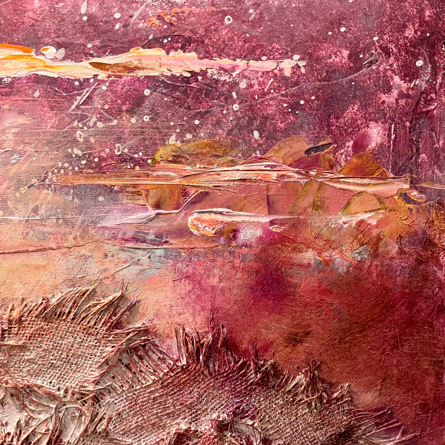 TAKE A BREATH | 91x91cm