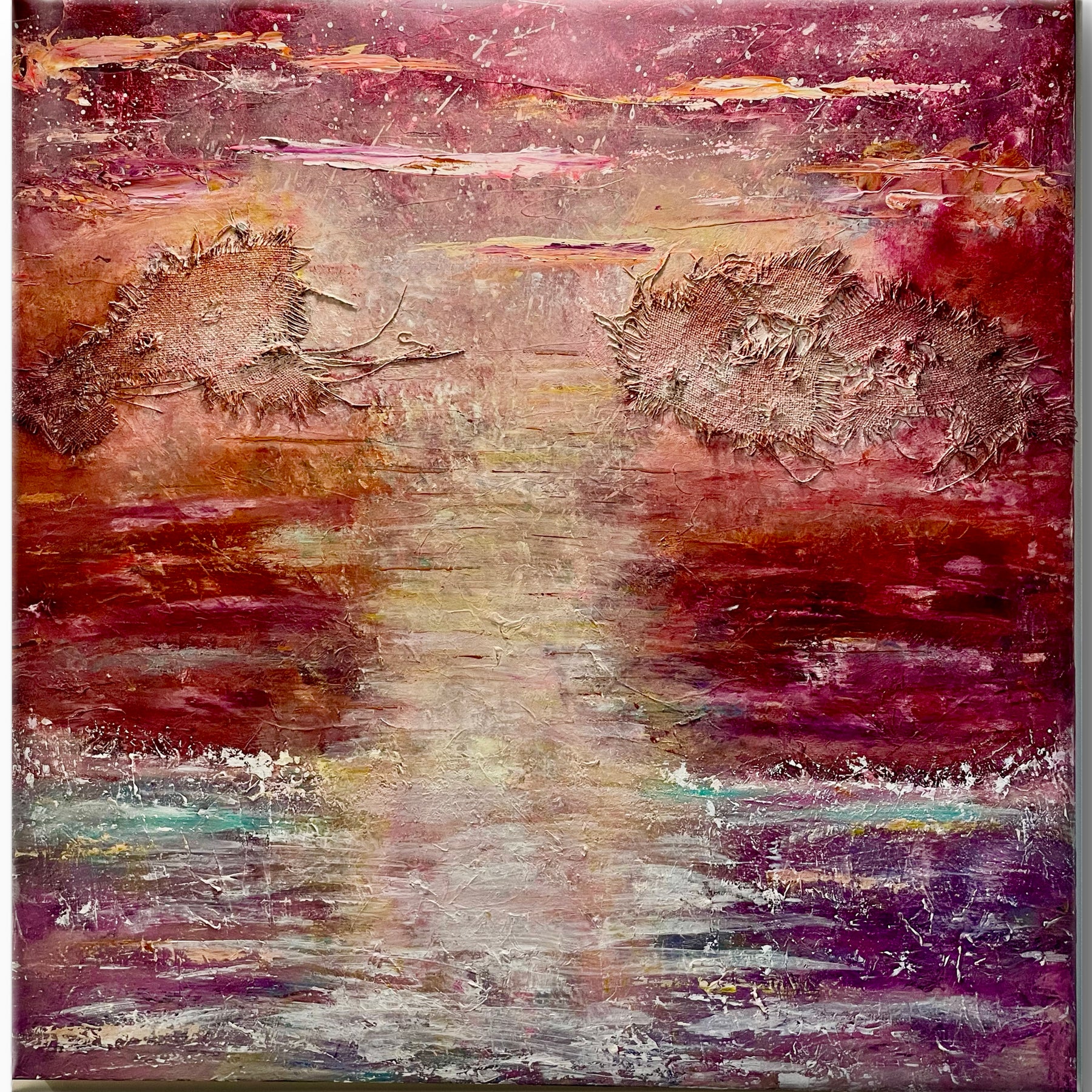 TAKE A BREATH | 91x91cm