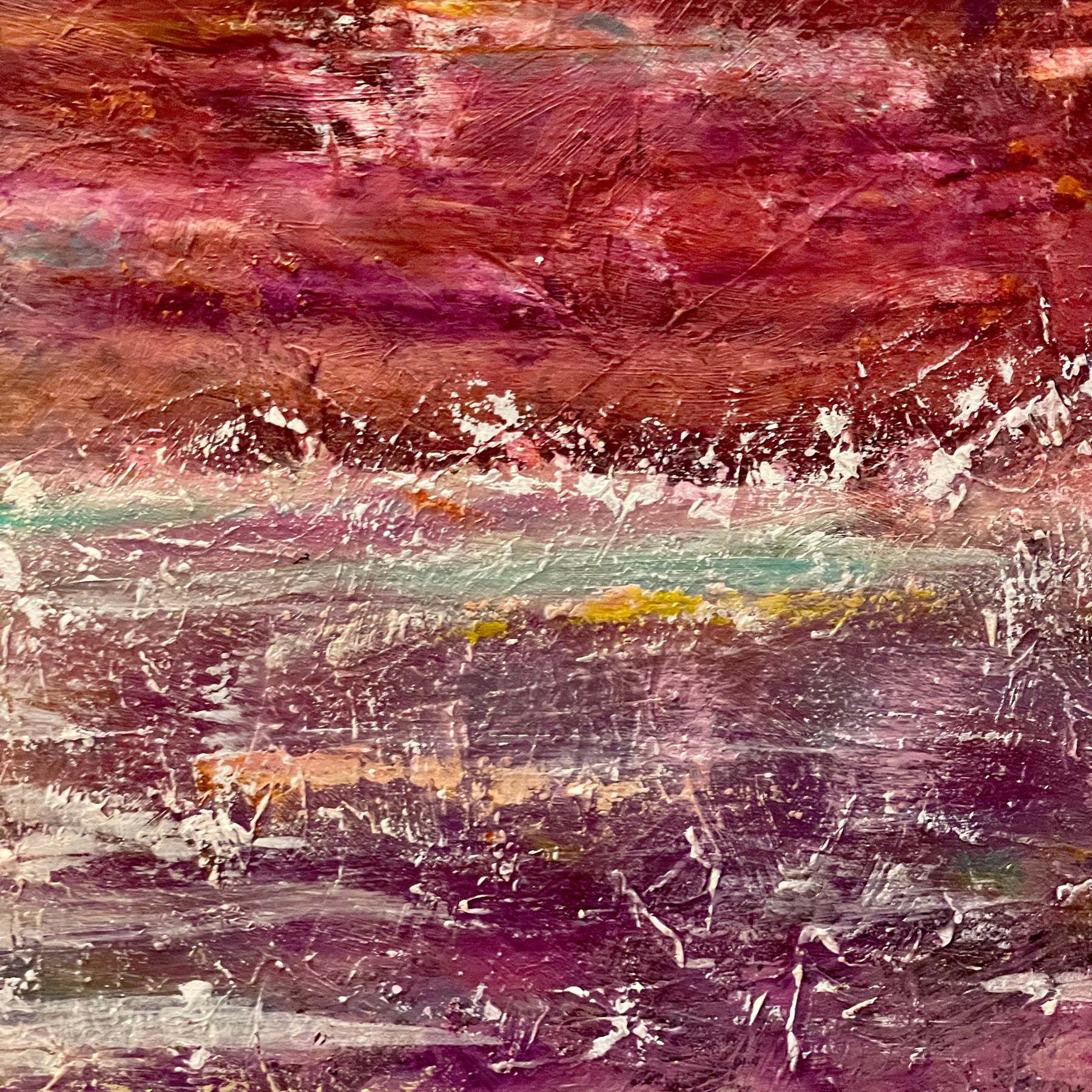 TAKE A BREATH | 91x91cm