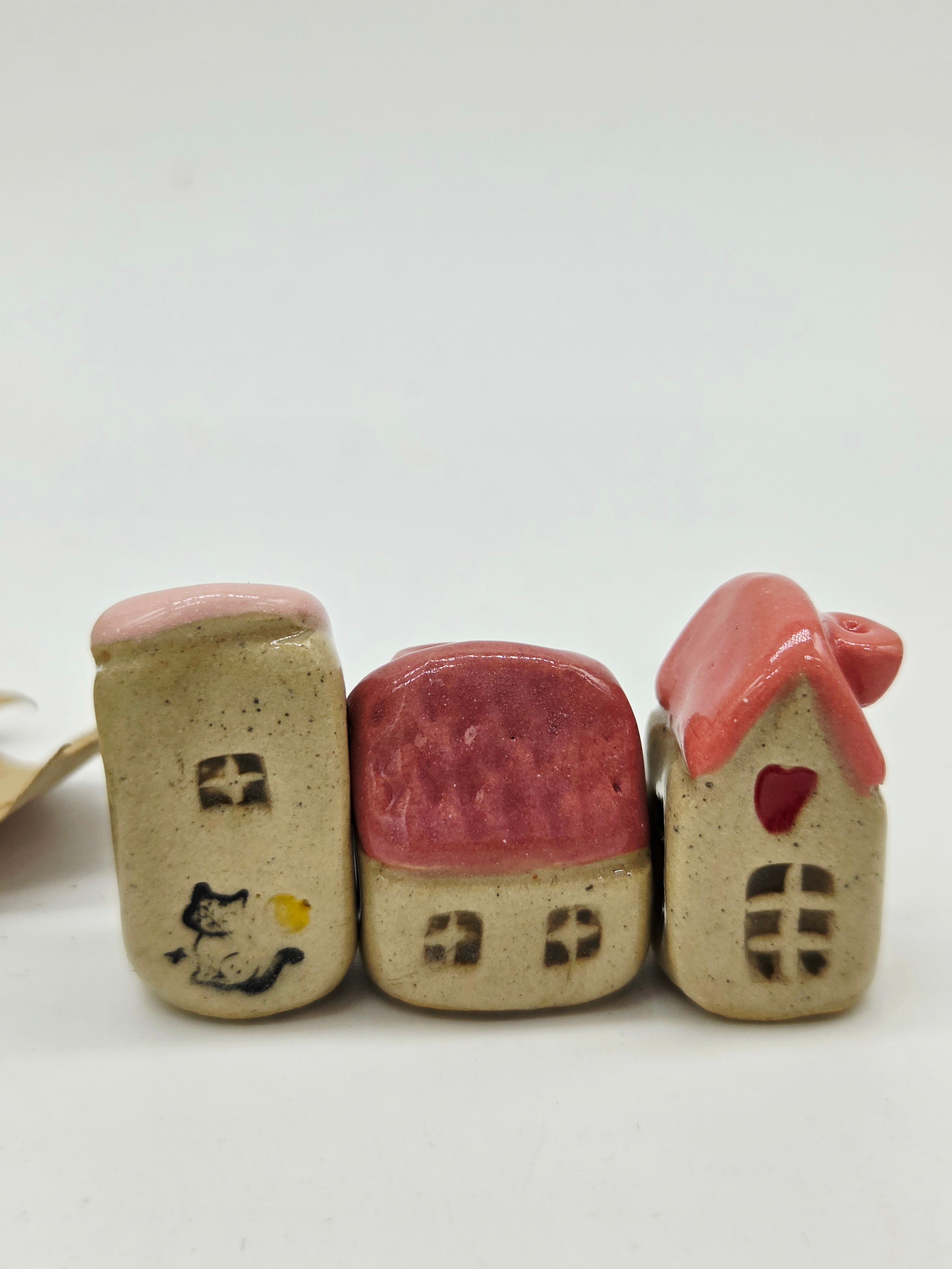 Tiny Ceramic Village -  Rosemary Row