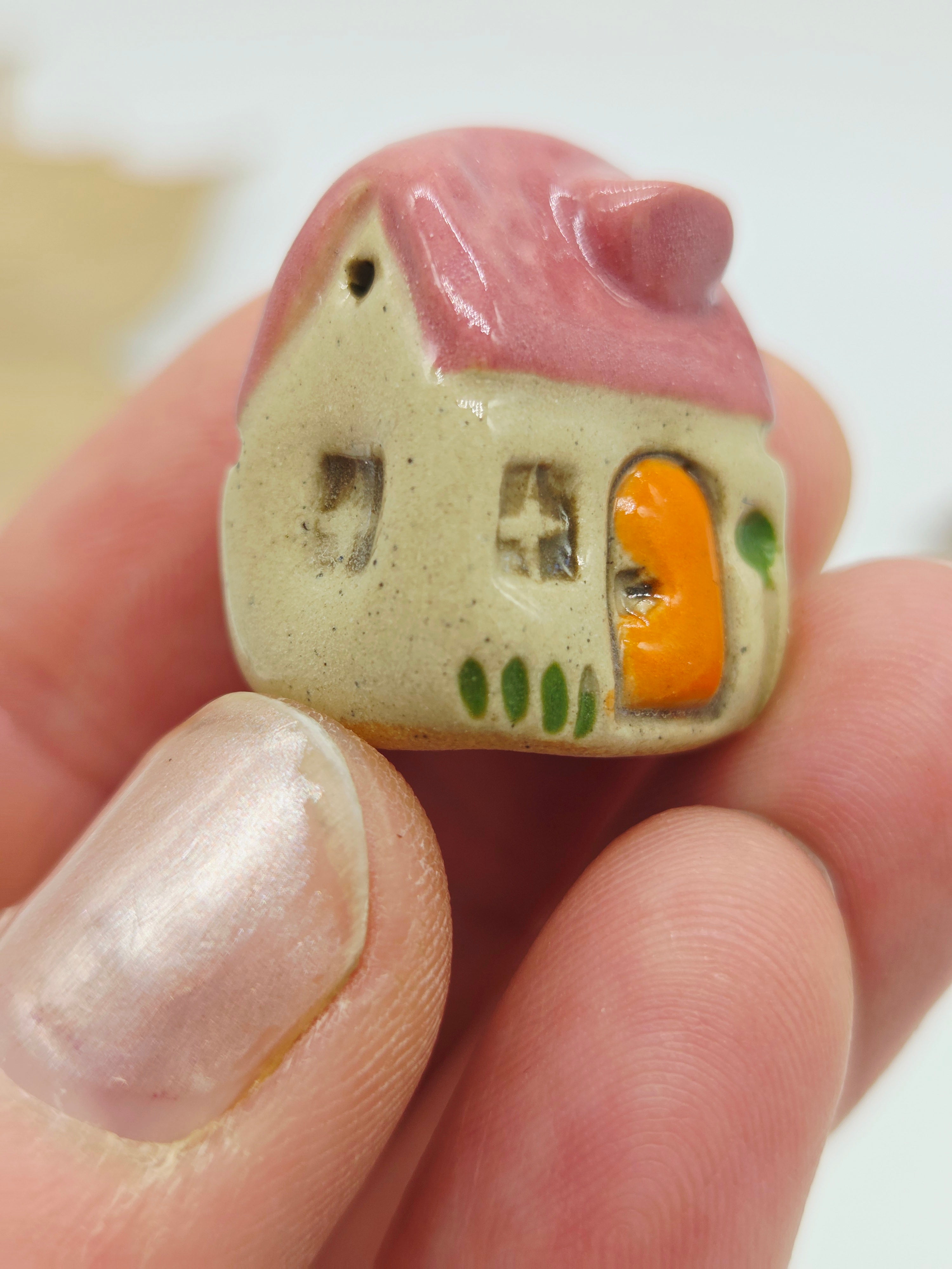Tiny Ceramic Village -  Rosemary Row