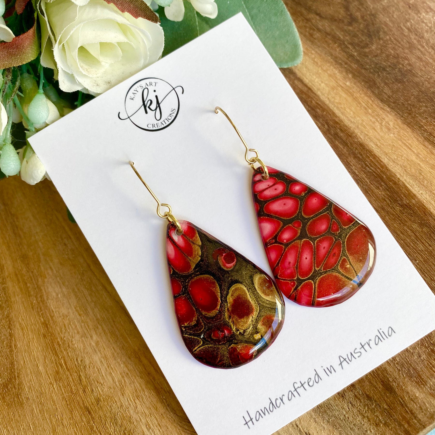 Arty Statement Dangle Earrings