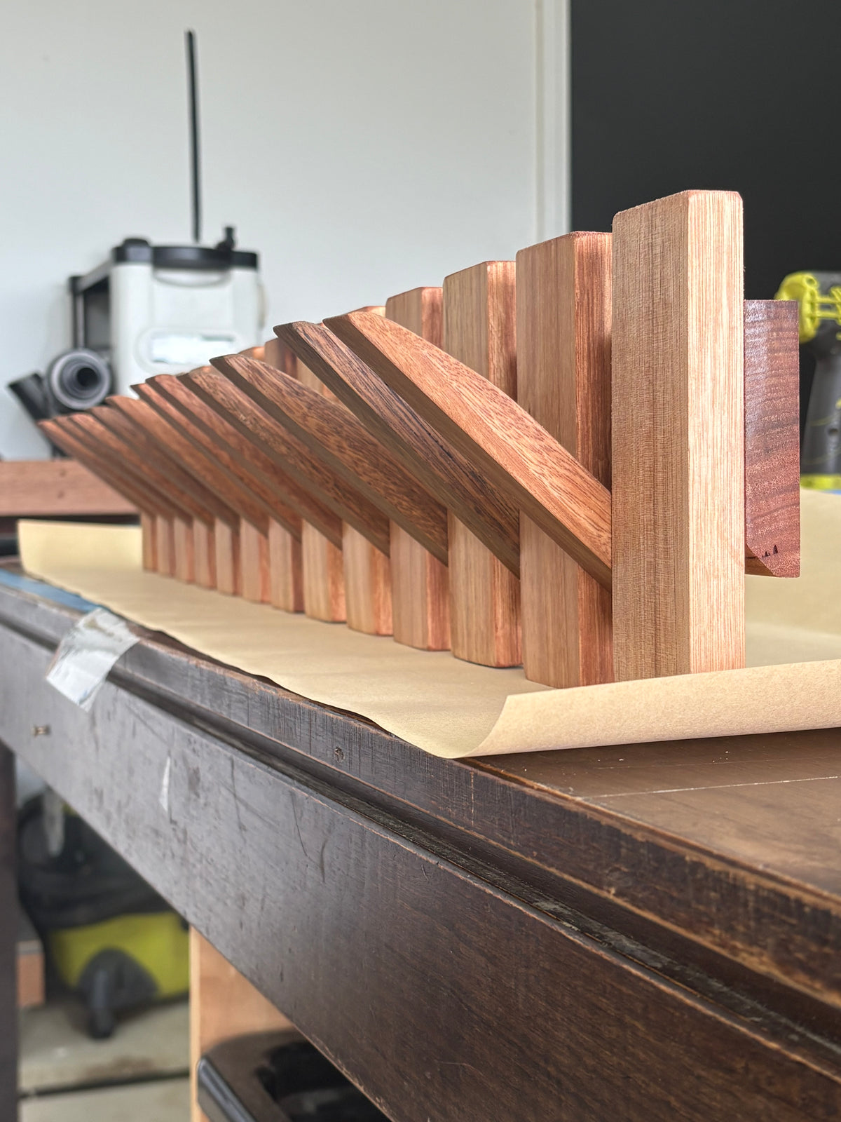 No.2 Tasmanian oak Piano style Coatrack