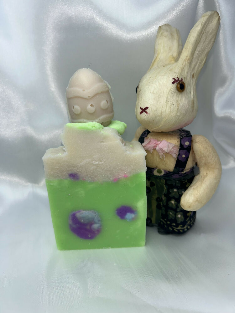 Easter egg soap handmade natural