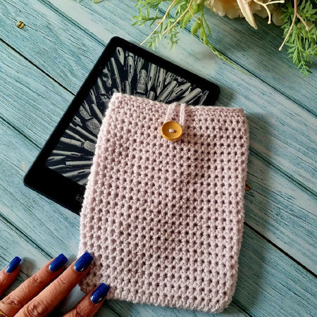 Crochet Kindle Sleeve | Sparkle Series