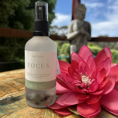 Focus Mist infused with Fluorite Crystals 100ml