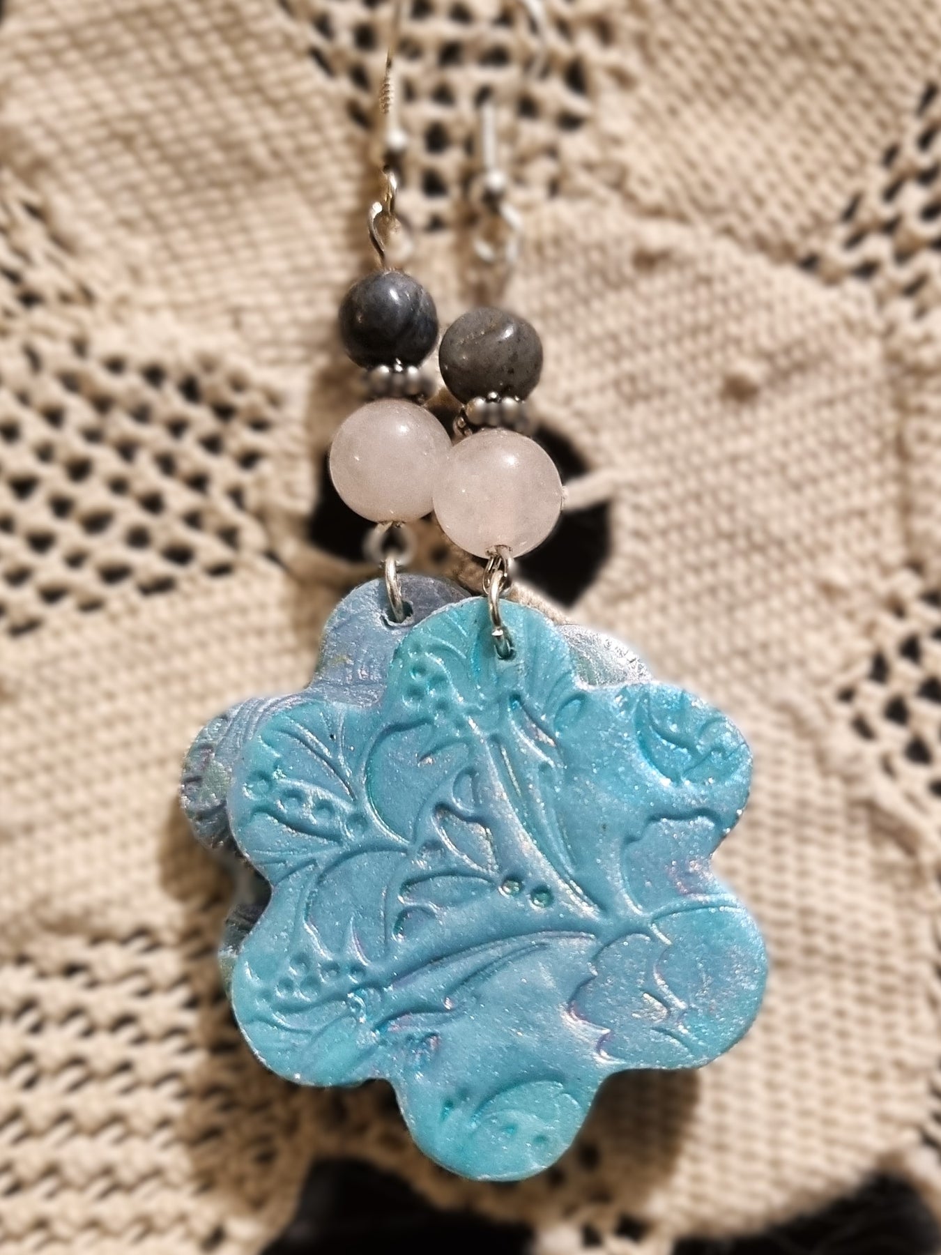 Evolving Flower Mandala Earrings