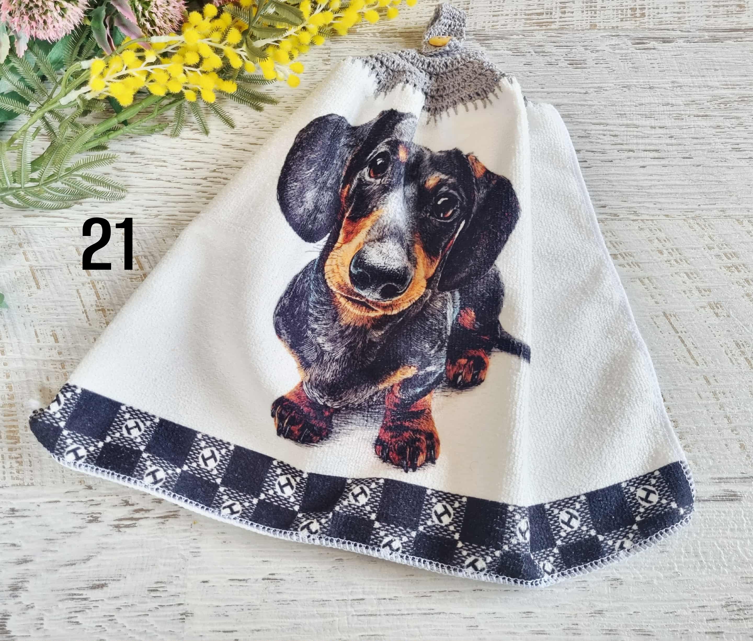 Kitchen Hand Towel | Hanging | Polyester Microfibre | SINGLE LAYER | 9 Styles - 19 - 27