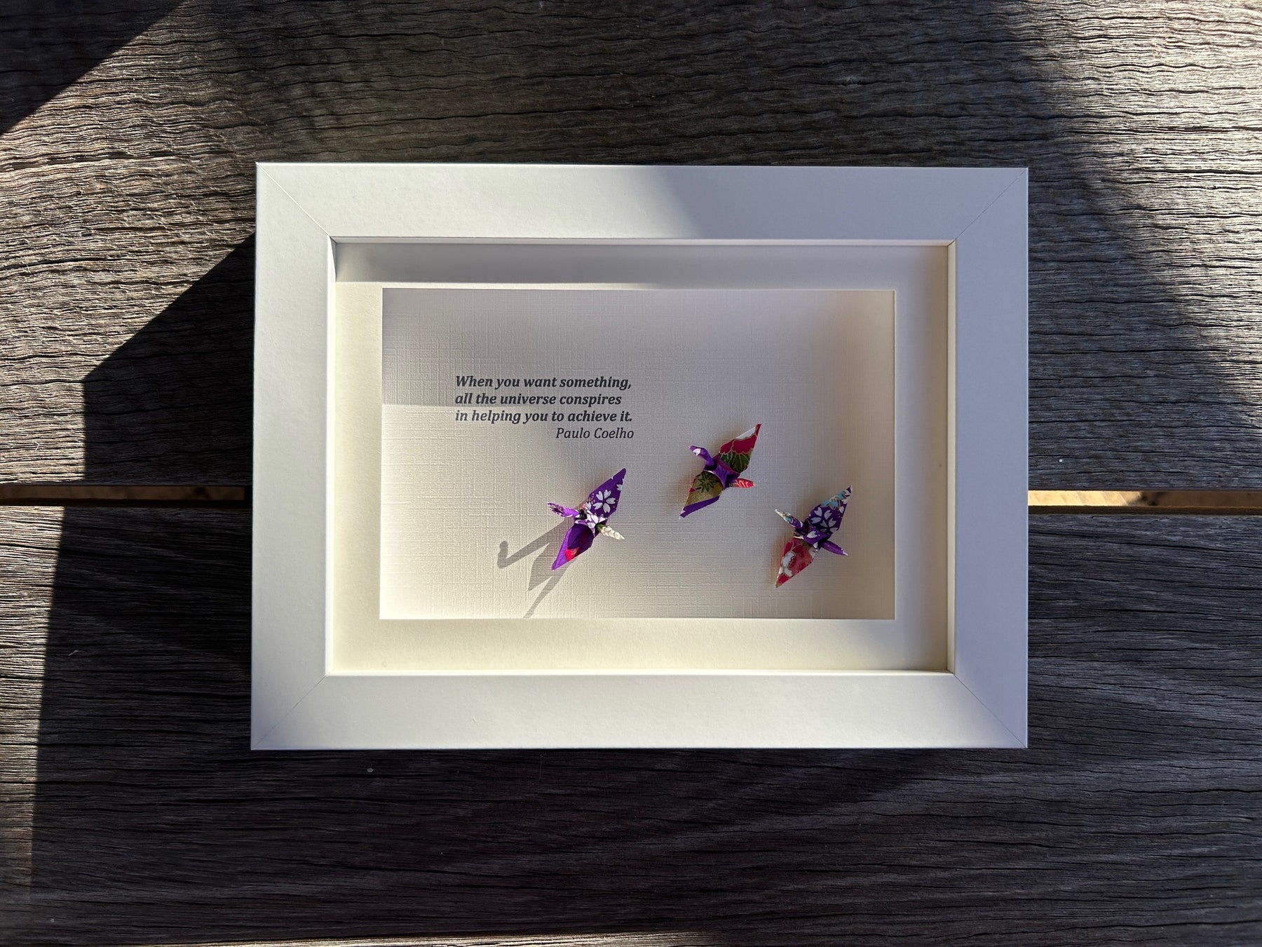 Bespoke gift for someone special - inspirational and colourful