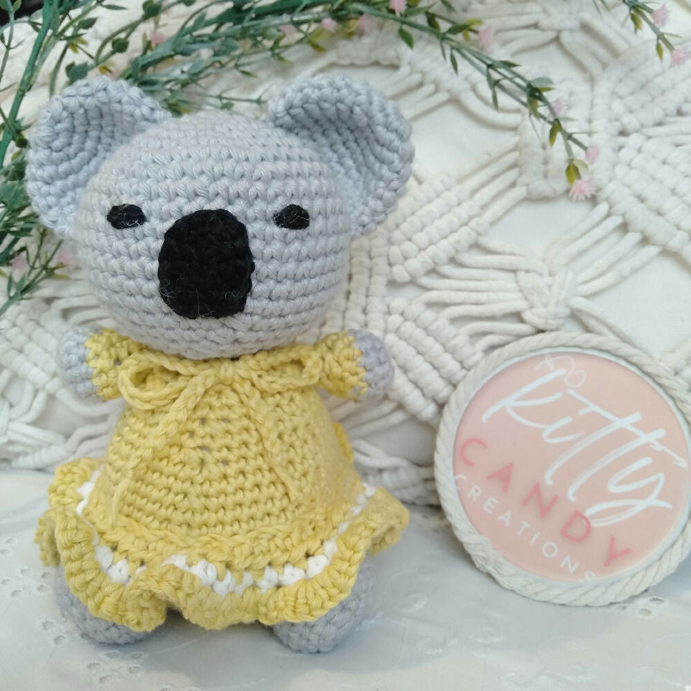 Crochet Koala Lemon 1