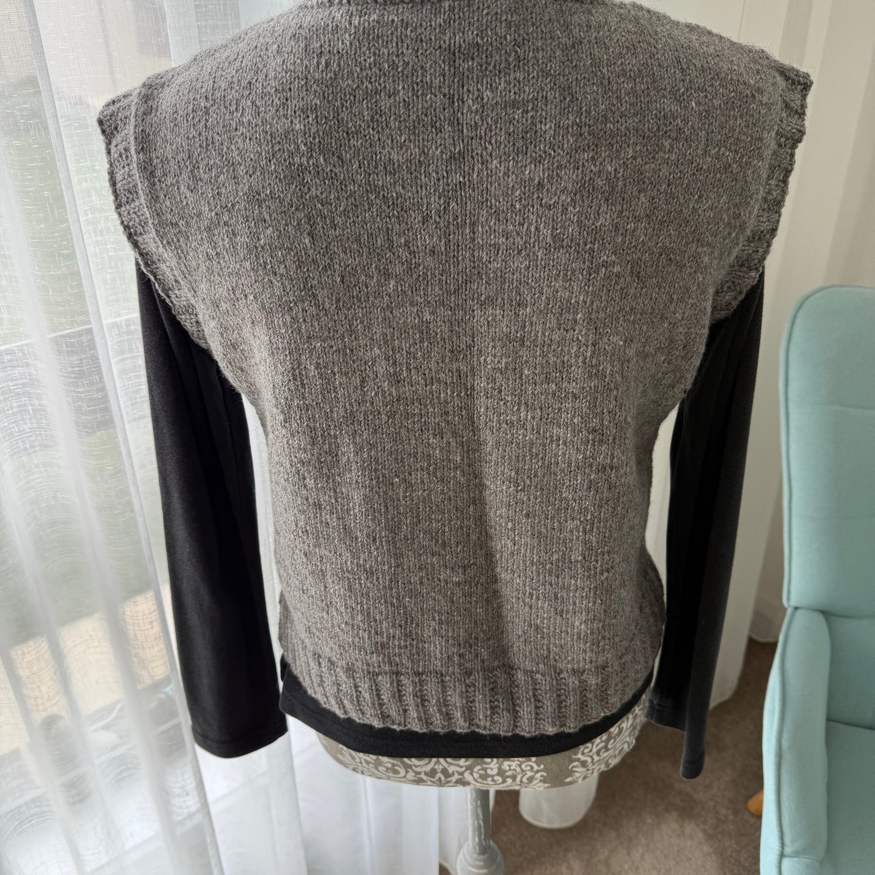 Vest in Grey, Medium