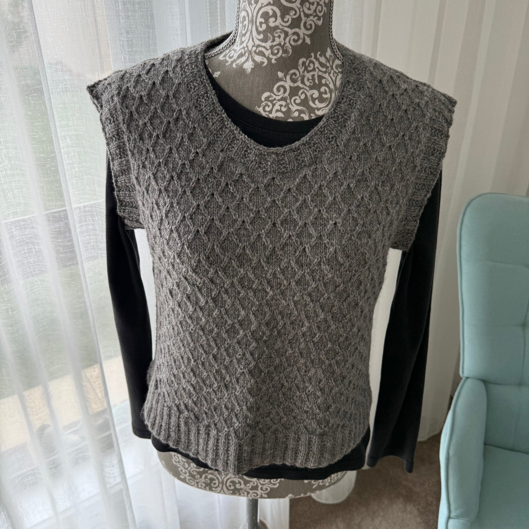 Vest in Grey, Medium