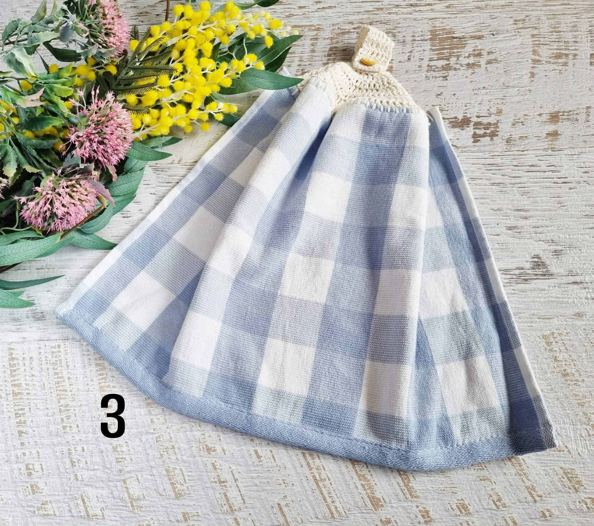 Kitchen Hand Towel | Hanging | Cotton | SINGLE LAYER | 9 Styles - 1-9