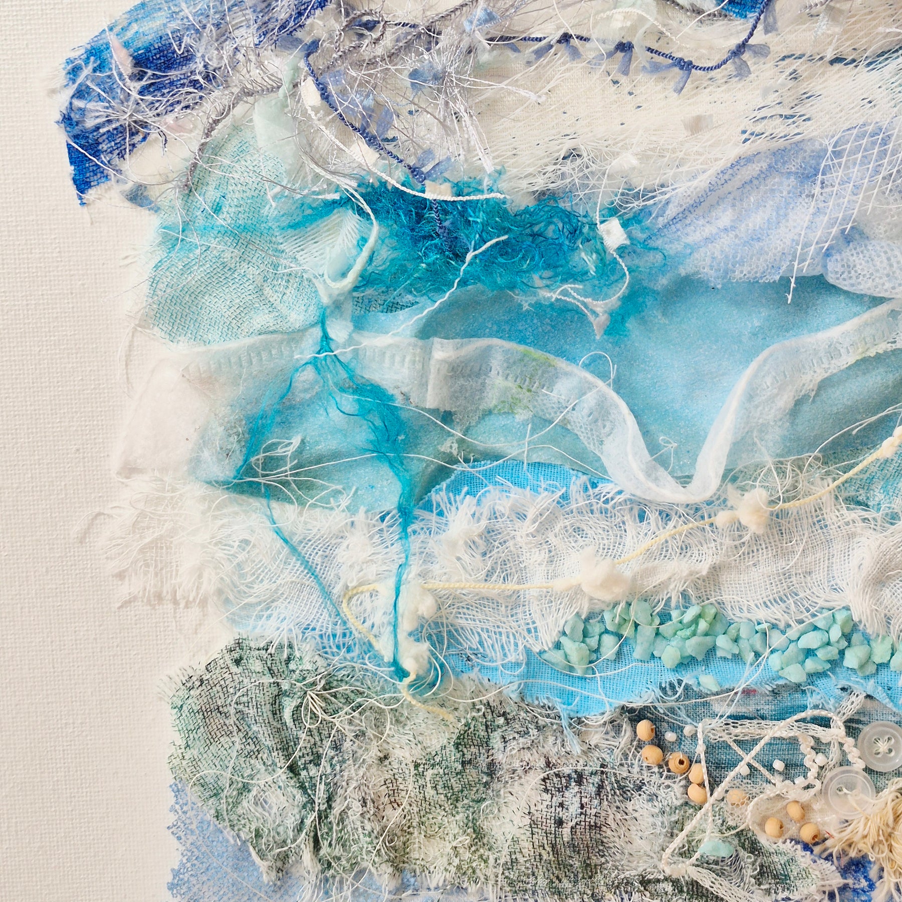 Mystic seas Mixed media Artwork