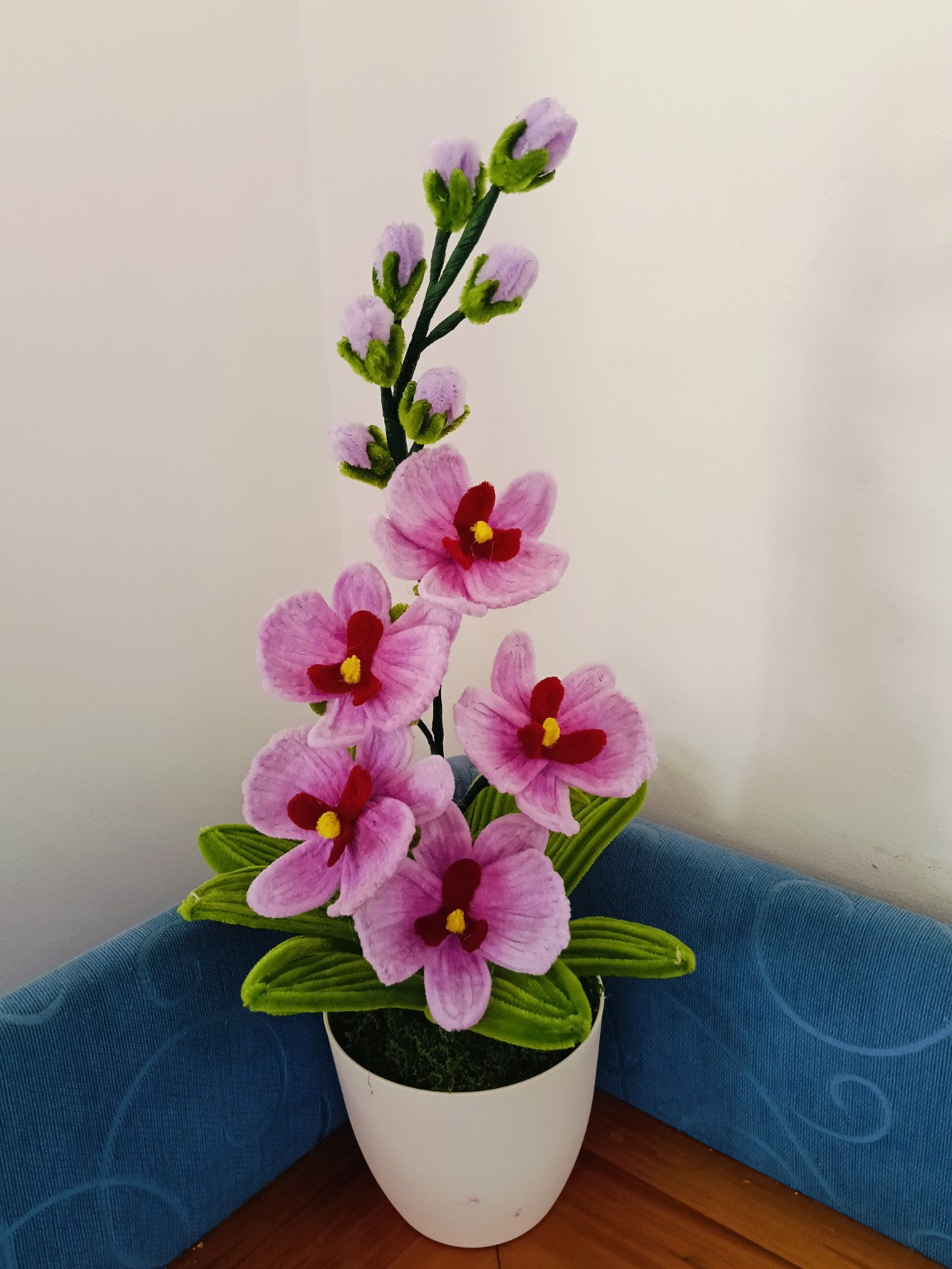 Everlasting Orchid Pot 🌸 | Orchid Flower Arrangement | Home Décor & Gift