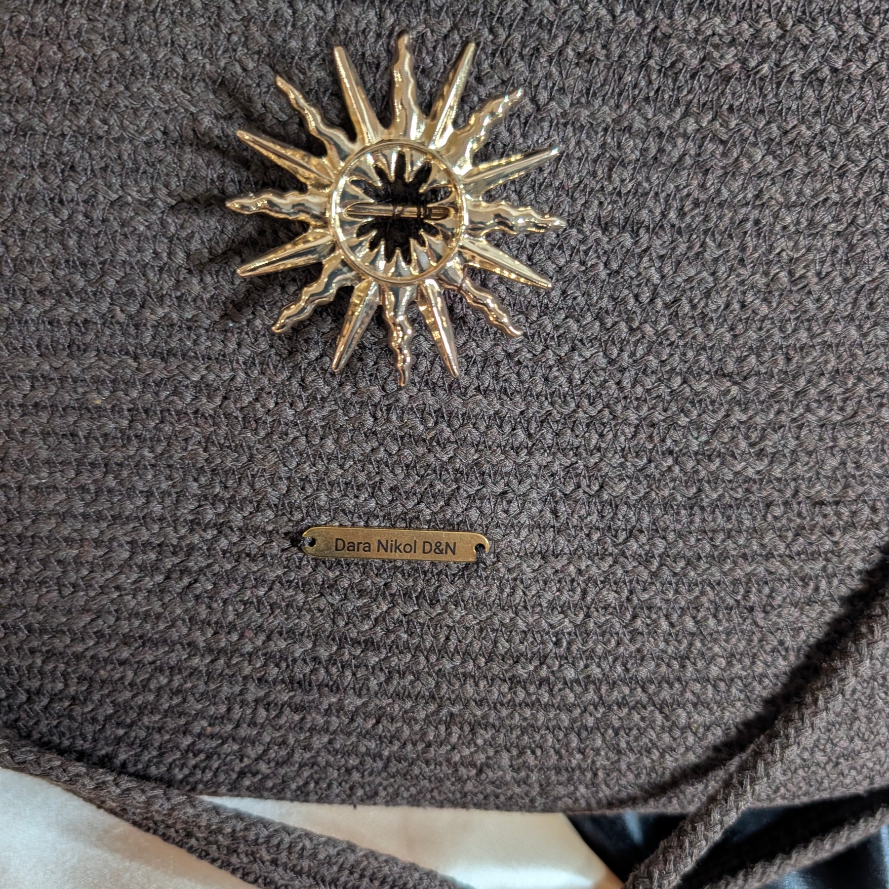 "Oasis" (M) Handmade Cotton Cord Bag
