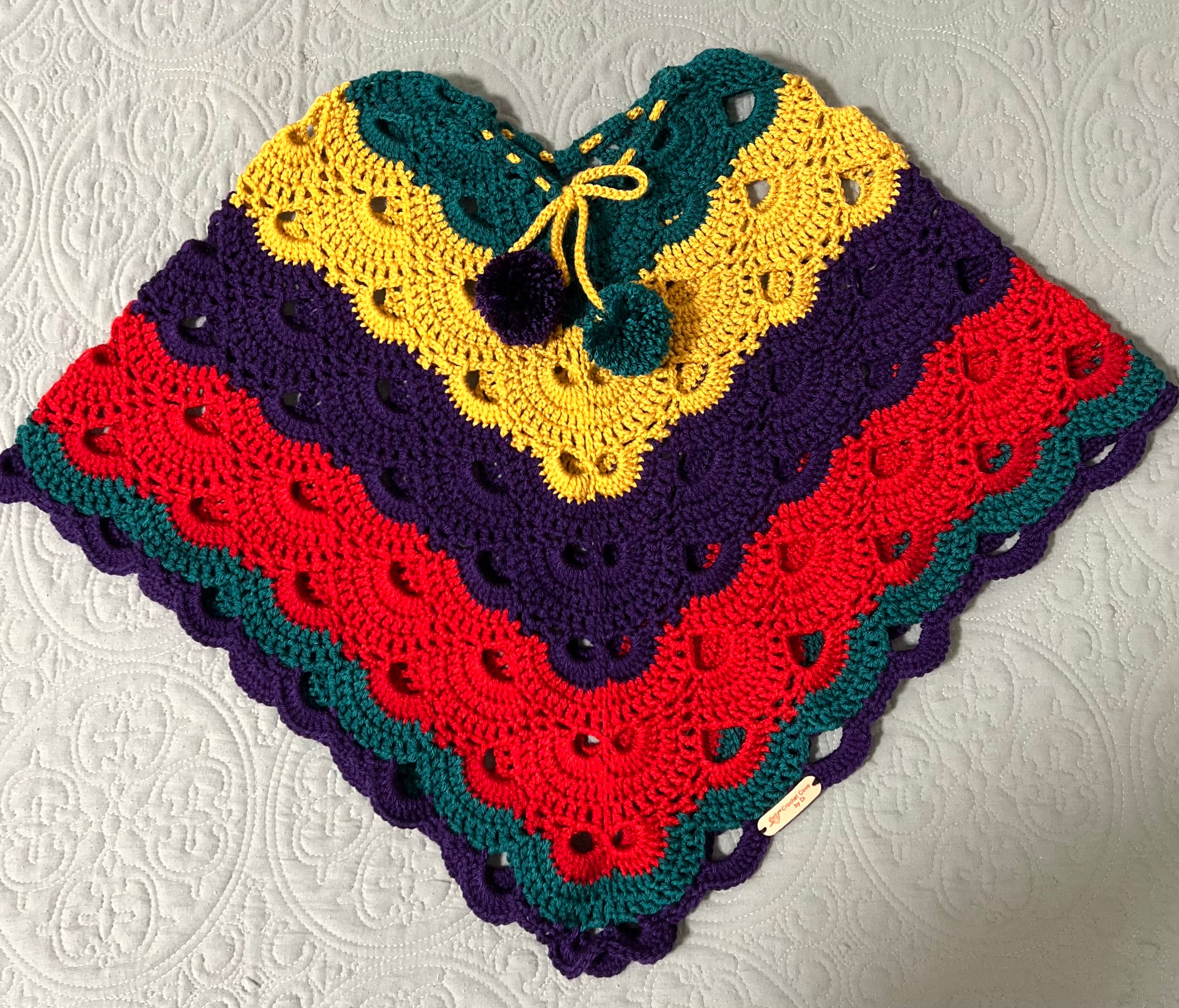 Crochet Child’s Poncho