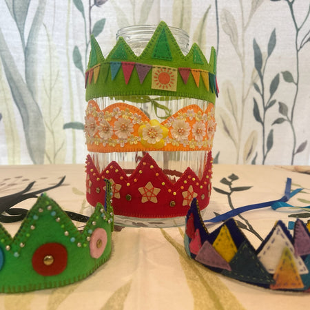 Children's Felt Crowns for Any Occasion Selection C